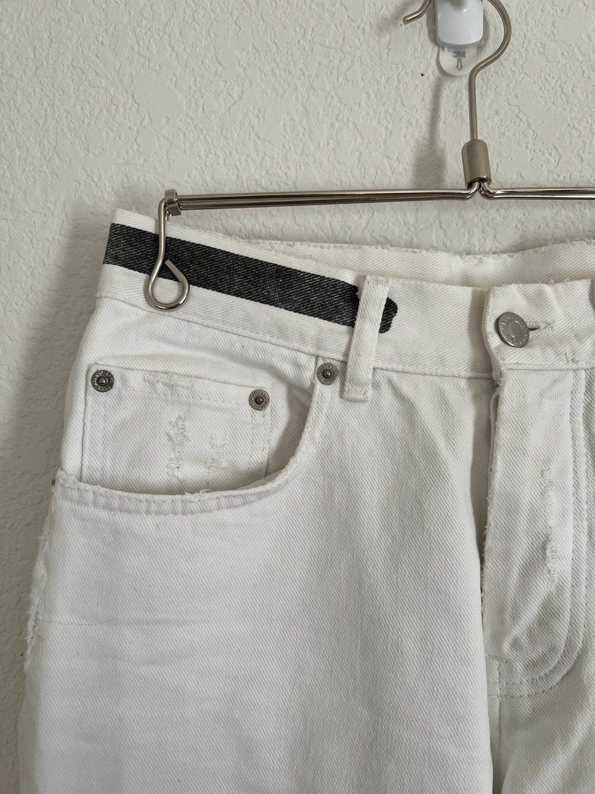 Helmut Lang Archive Painted Stripe Denim Size US 28 / EU 44 - 6 Thumbnail