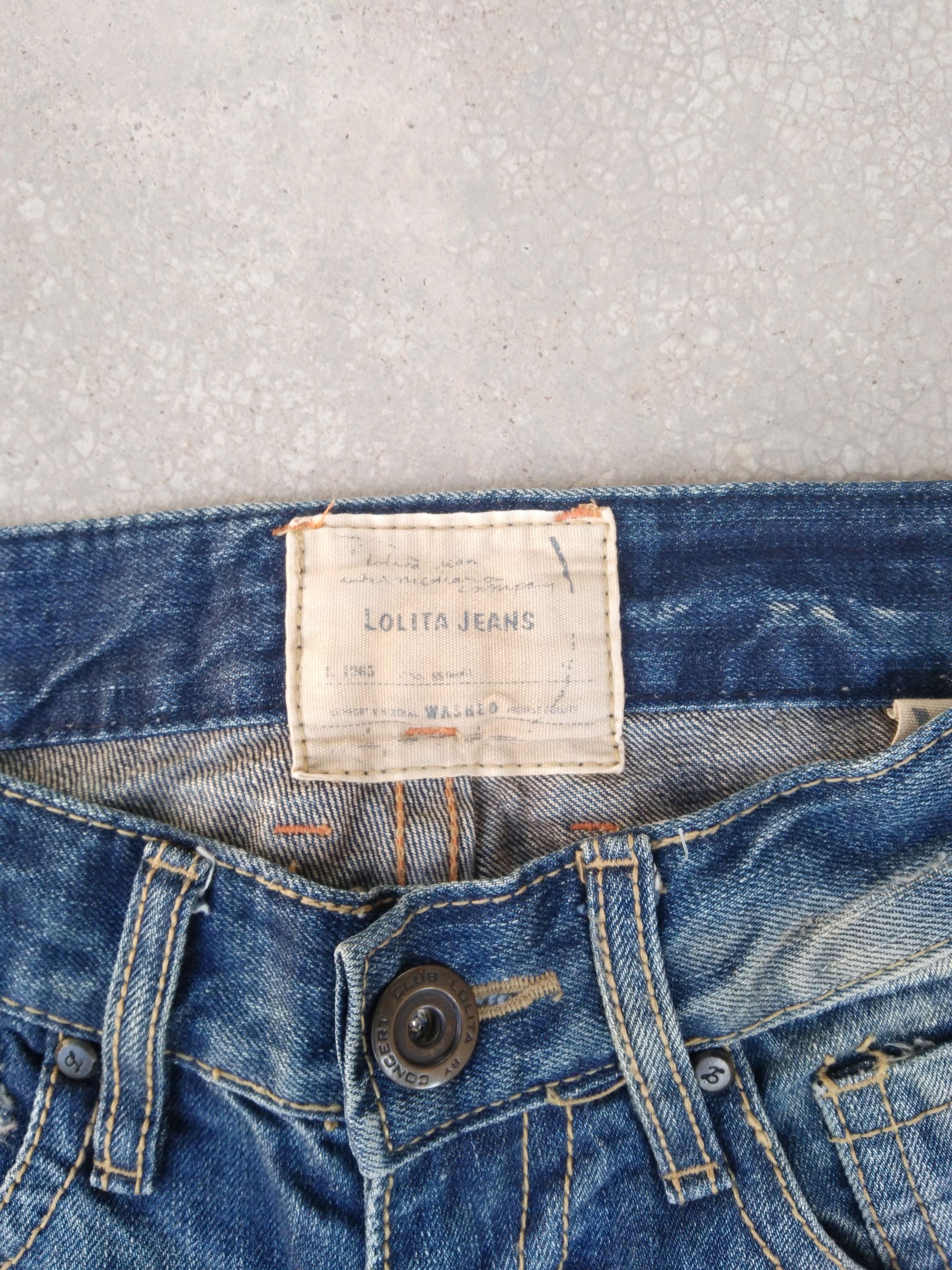 Japanese Brand Vintage Distressed Yoshitomo Nara x Lolita Jeans 28x30 Size US 28 / EU 44 - 5 Thumbnail