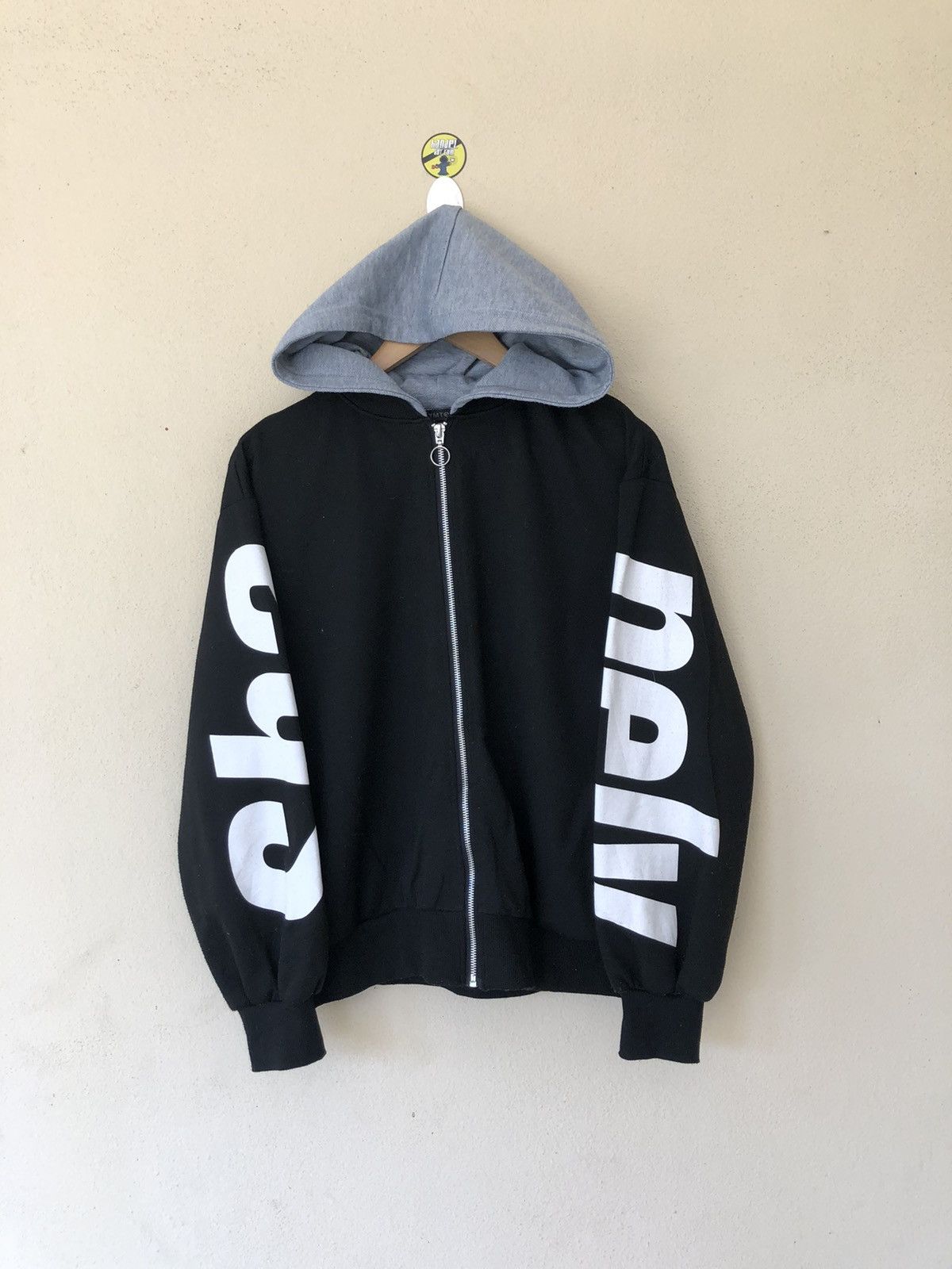 Japanese Brand PLYMTONE BIG LOGOS HOODIE Size US M / EU 48-50 / 2 - 1 Thumbnail