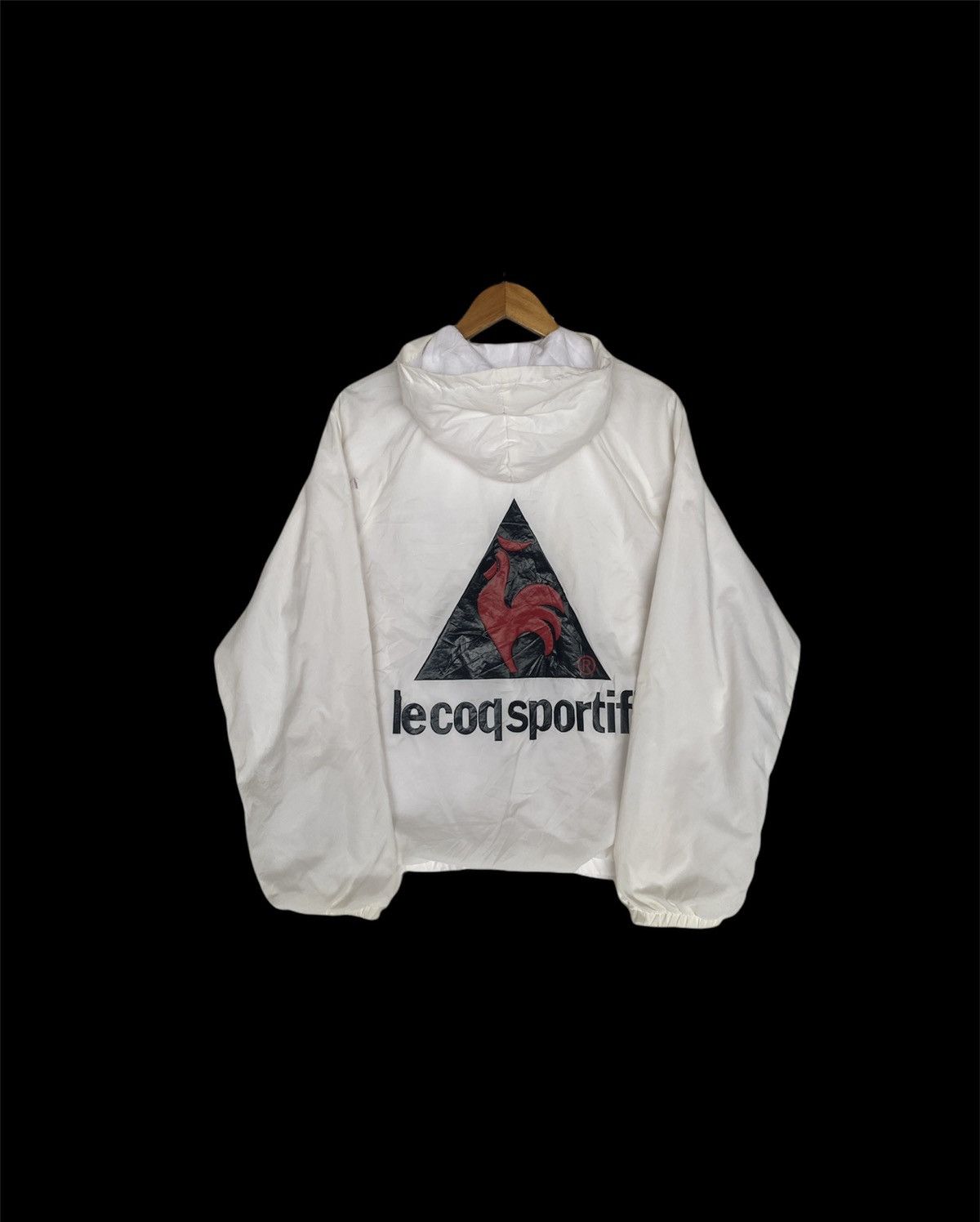 Le Coq Sportif × Vintage 90s vintage le coq sportif windbreaker coach jacket Size US M / EU 48-50 / 2 - 1 Thumbnail