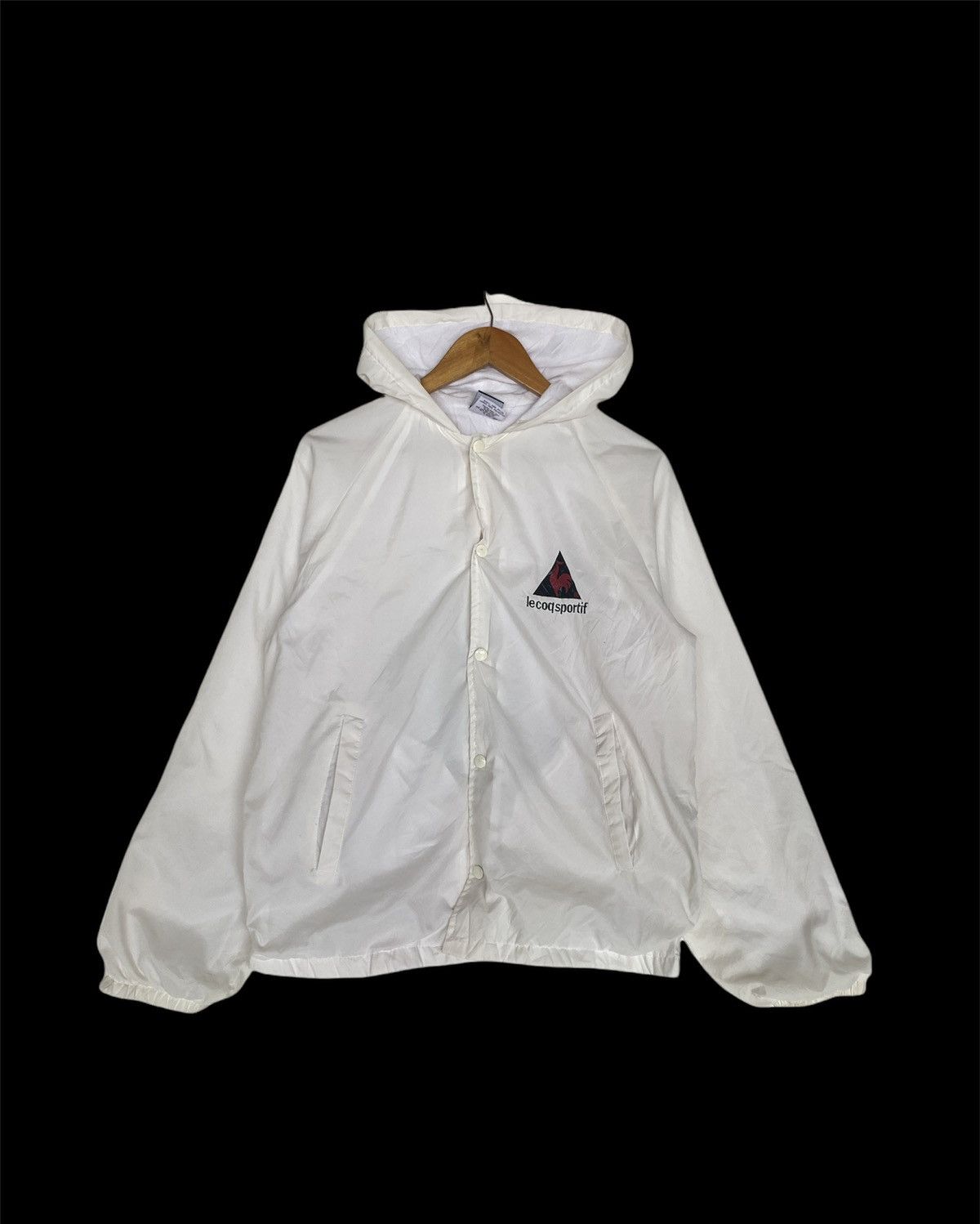 Le Coq Sportif × Vintage 90s vintage le coq sportif windbreaker coach jacket Size US M / EU 48-50 / 2 - 2 Thumbnail