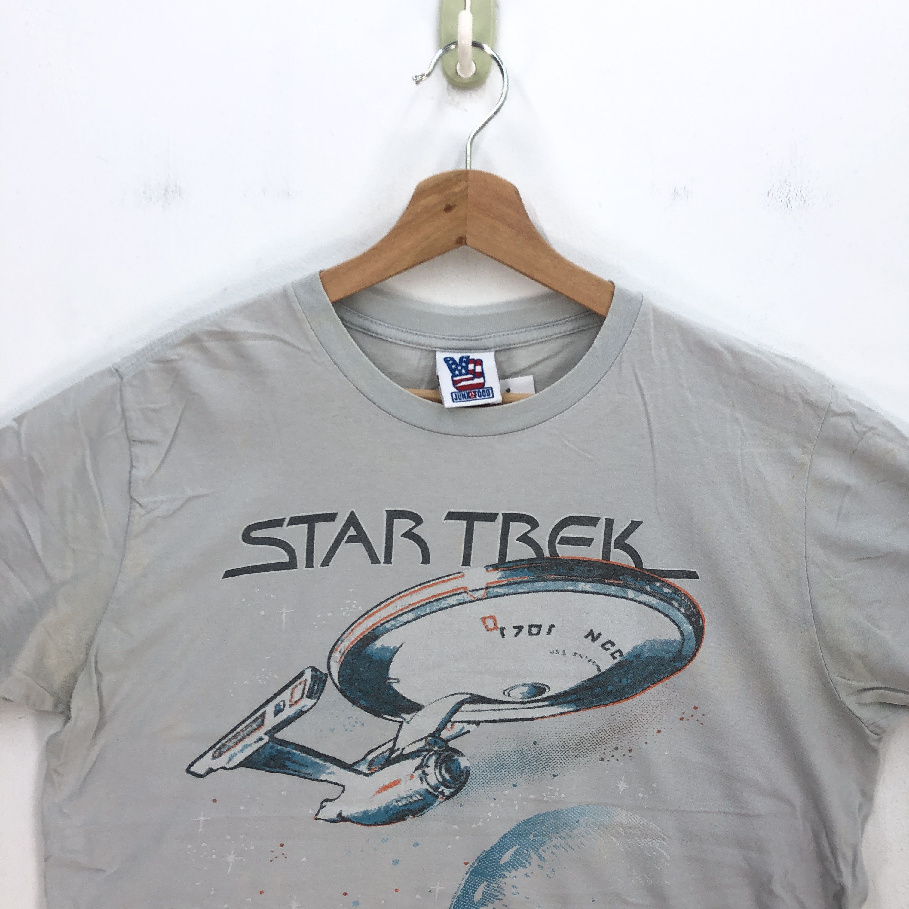 Vintage Vintage Star Trek T Shirt Star Trek Movie Cartoon Tee Size US M / EU 48-50 / 2 - 3 Thumbnail