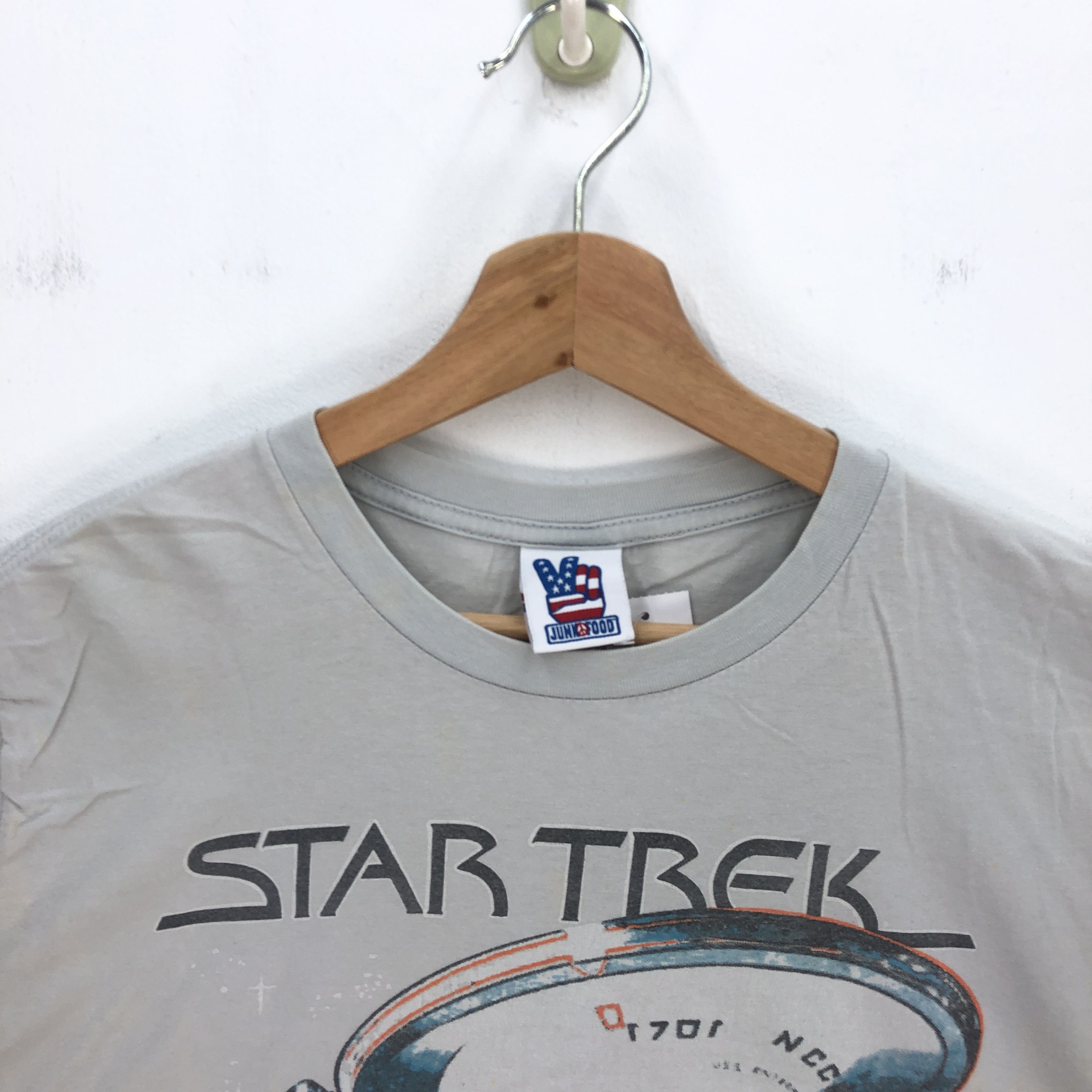 Vintage Vintage Star Trek T Shirt Star Trek Movie Cartoon Tee Size US M / EU 48-50 / 2 - 2 Thumbnail