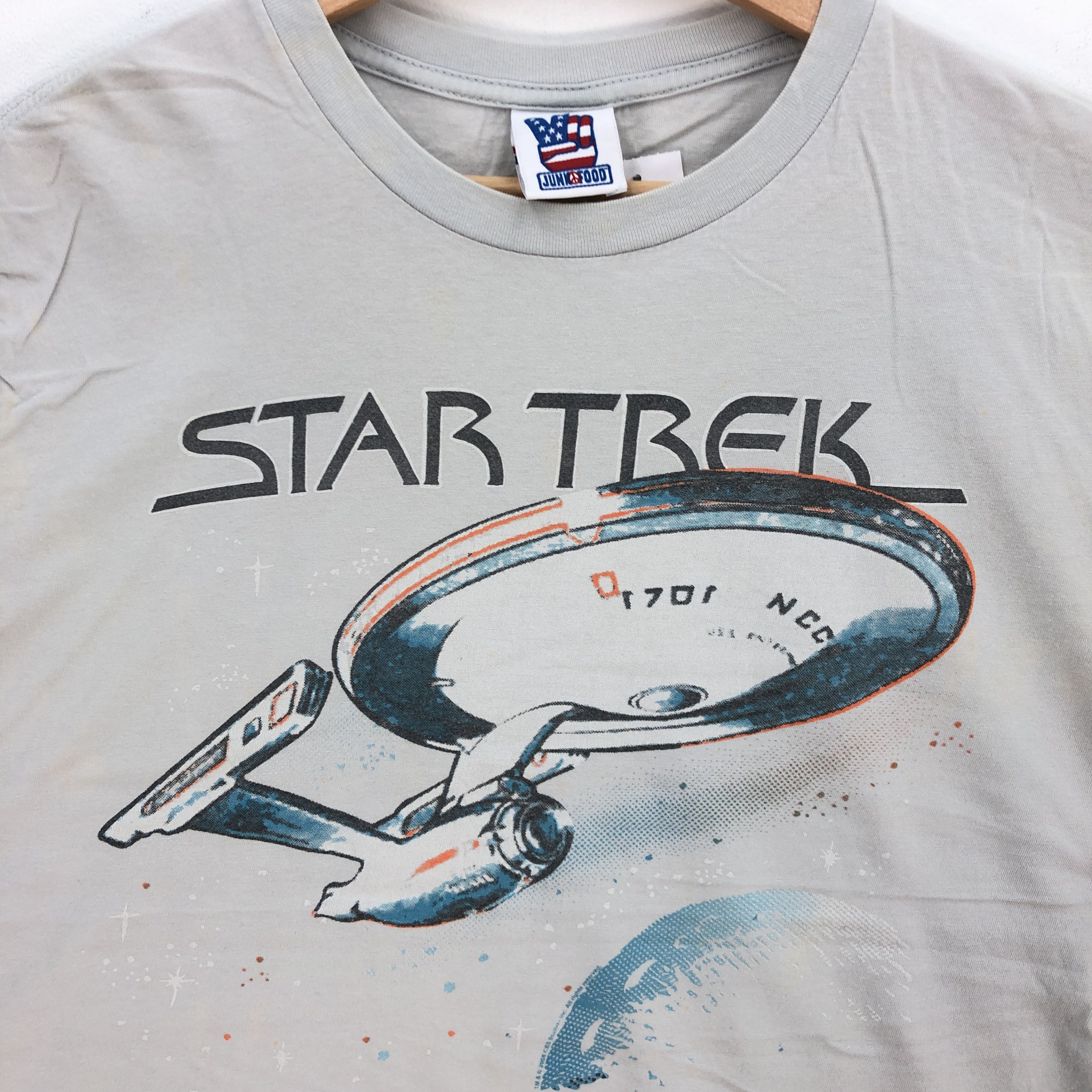 Vintage Vintage Star Trek T Shirt Star Trek Movie Cartoon Tee Size US M / EU 48-50 / 2 - 4 Thumbnail
