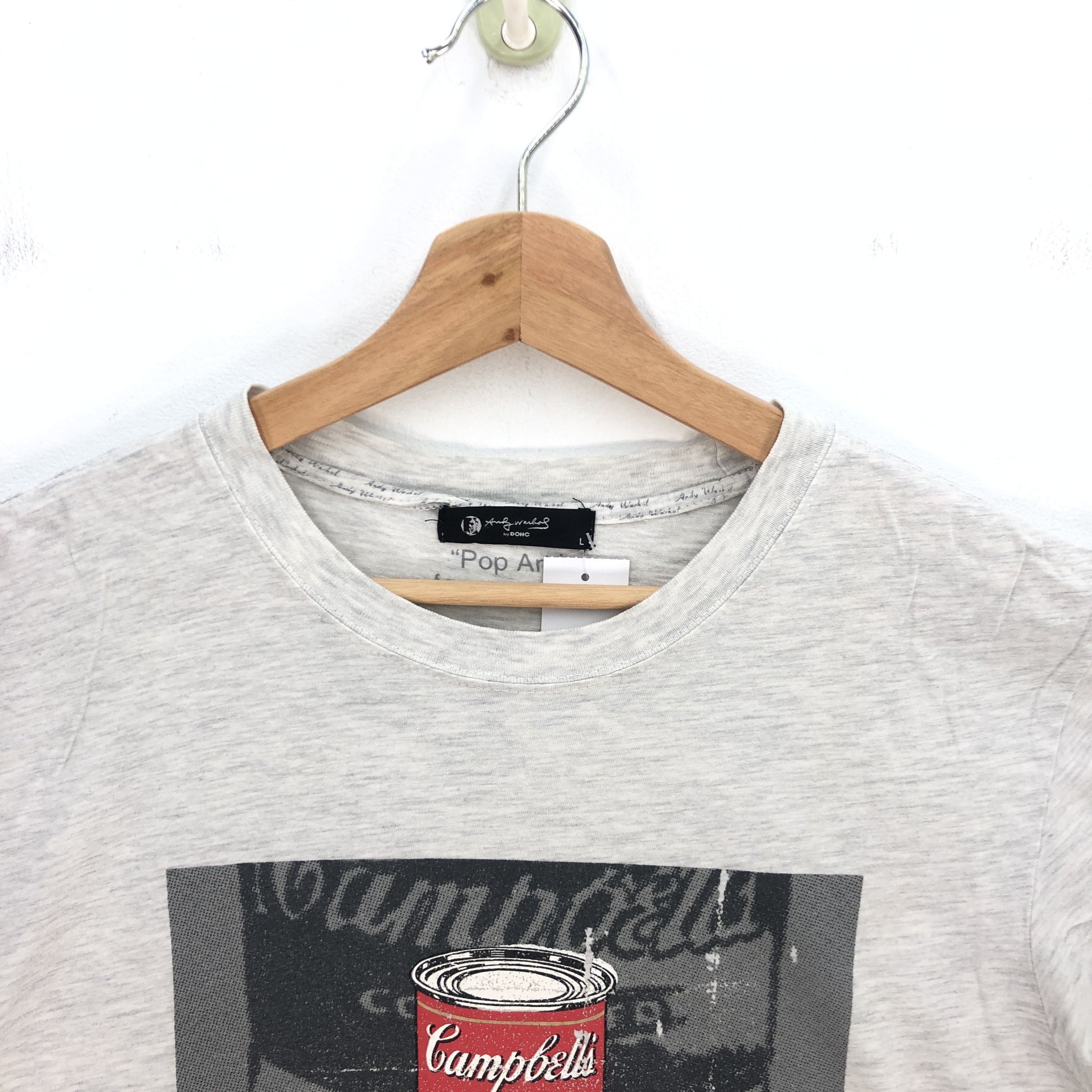 Andy Warhol Vintage Andy Warhol T Shirt Fuck Pop Arts Tomato Soup Tee Size US S / EU 44-46 / 1 - 2 Thumbnail