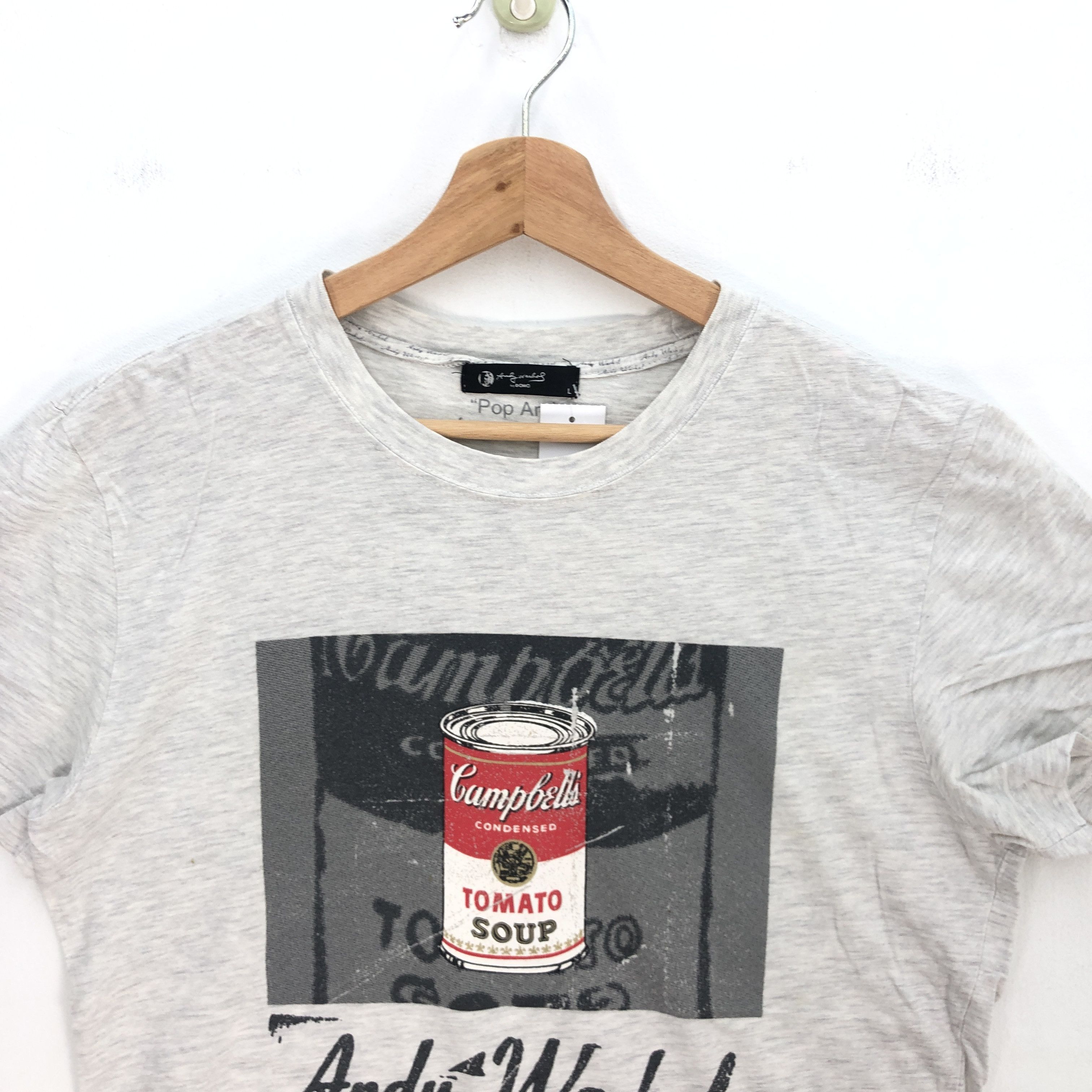 Andy Warhol Vintage Andy Warhol T Shirt Fuck Pop Arts Tomato Soup Tee Size US S / EU 44-46 / 1 - 3 Thumbnail