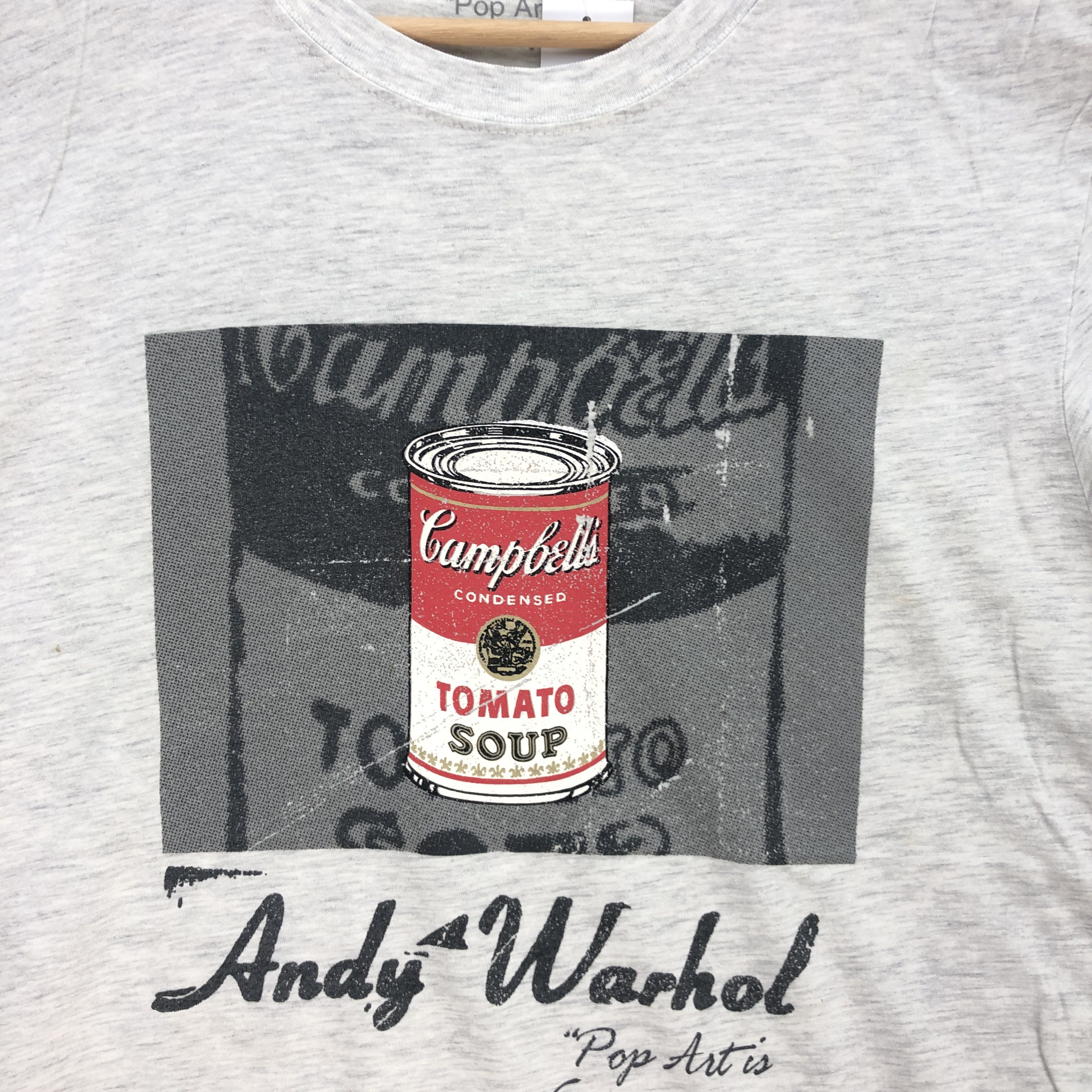 Andy Warhol Vintage Andy Warhol T Shirt Fuck Pop Arts Tomato Soup Tee Size US S / EU 44-46 / 1 - 4 Thumbnail