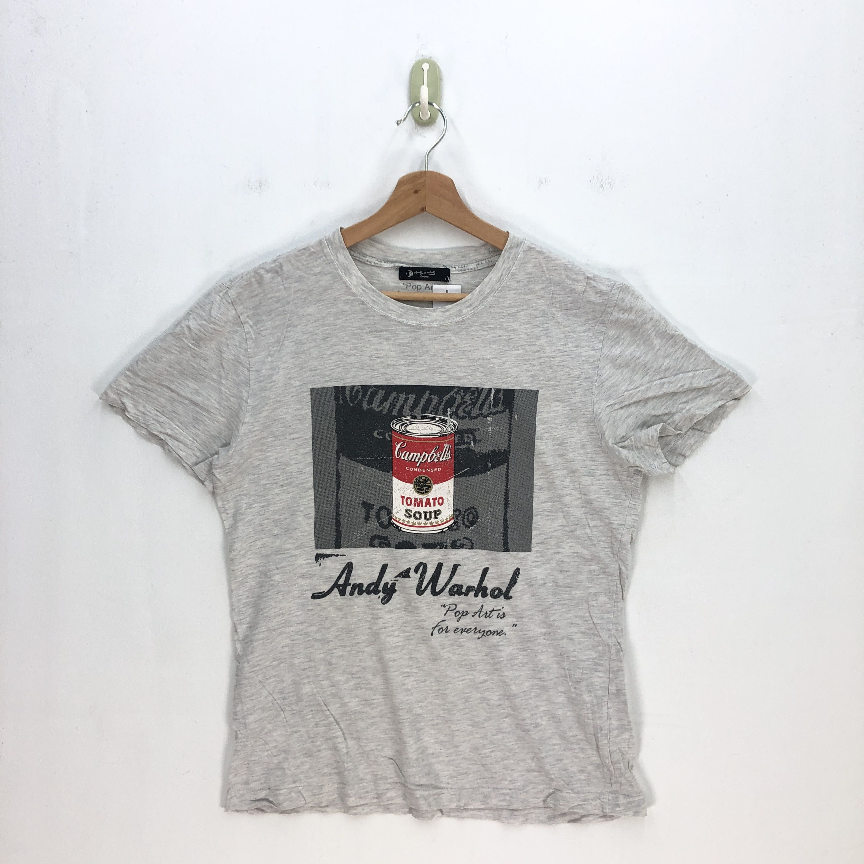 Andy Warhol Vintage Andy Warhol T Shirt Fuck Pop Arts Tomato Soup Tee Size US S / EU 44-46 / 1 - 1 Thumbnail