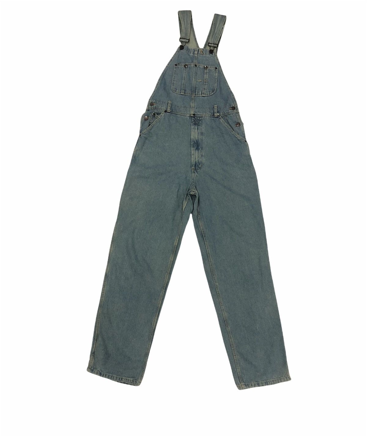Japanese Brand × Vintage Vintage Y2K Style Dog House Denim Overalls Size S Size US 32 / EU 48 - 1 Thumbnail