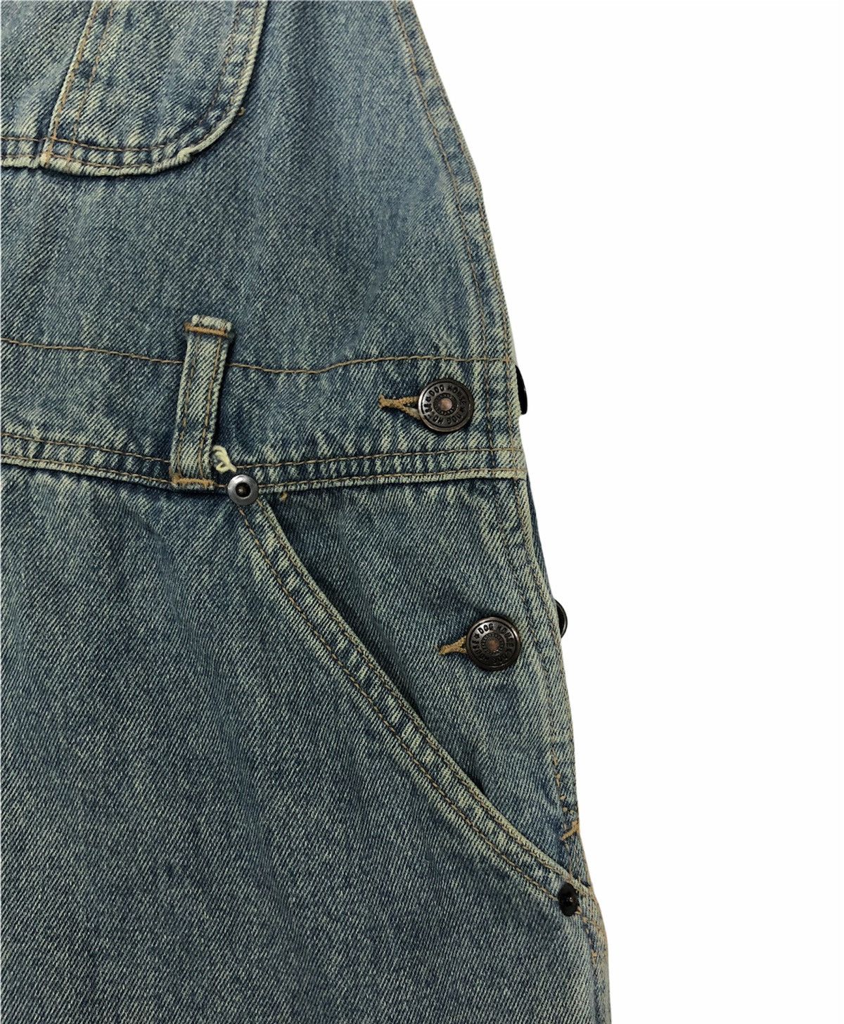Japanese Brand × Vintage Vintage Y2K Style Dog House Denim Overalls Size S Size US 32 / EU 48 - 8 Thumbnail