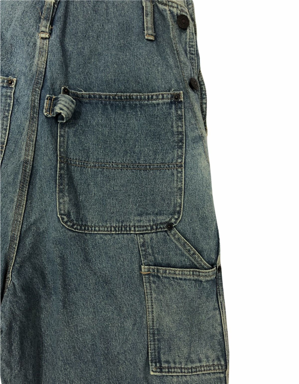 Japanese Brand × Vintage Vintage Y2K Style Dog House Denim Overalls Size S Size US 32 / EU 48 - 9 Thumbnail