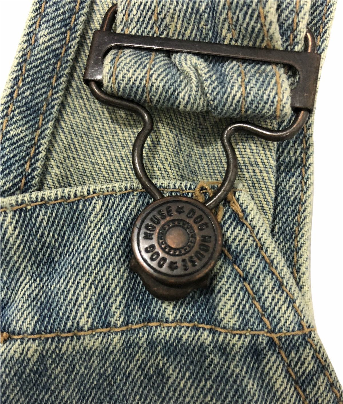 Japanese Brand × Vintage Vintage Y2K Style Dog House Denim Overalls Size S Size US 32 / EU 48 - 6 Thumbnail