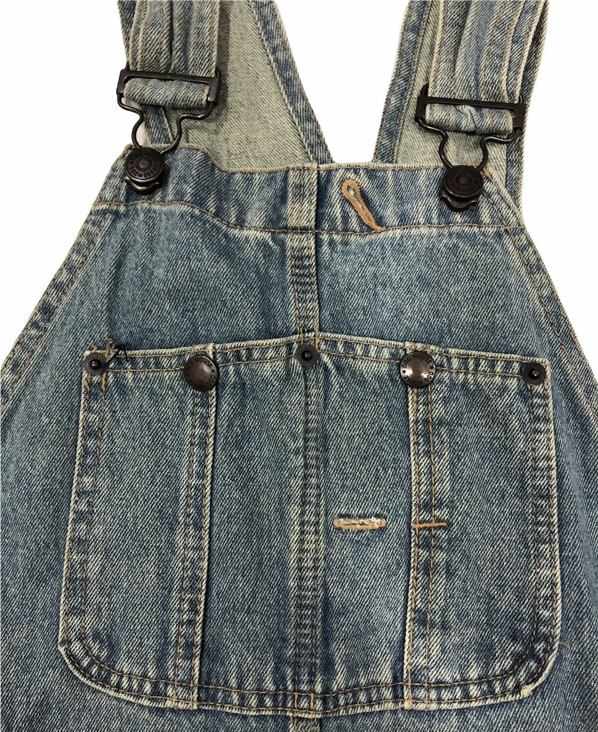 Japanese Brand × Vintage Vintage Y2K Style Dog House Denim Overalls Size S Size US 32 / EU 48 - 5 Thumbnail