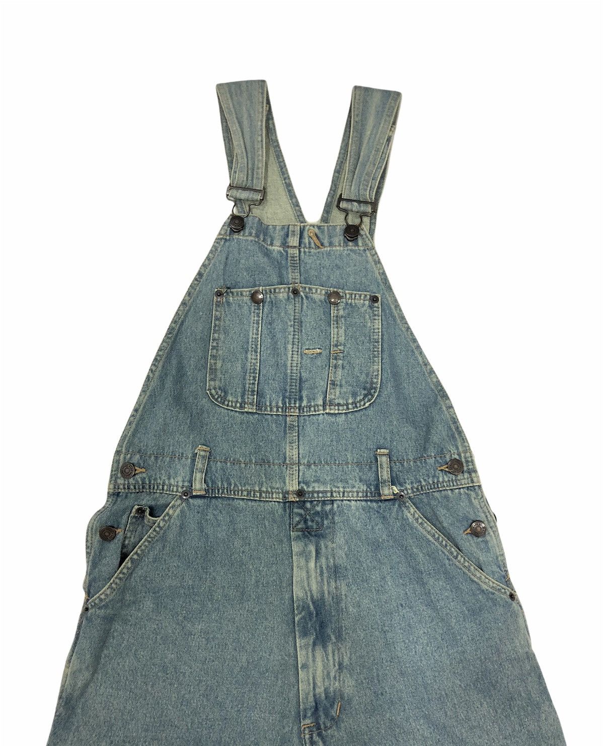 Japanese Brand × Vintage Vintage Y2K Style Dog House Denim Overalls Size S Size US 32 / EU 48 - 3 Thumbnail