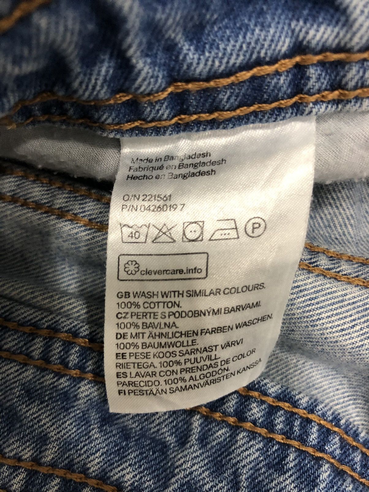 Designer Vintage Y2K style Distressed Denim Overalls Size US 34 / EU 50 - 11 Thumbnail