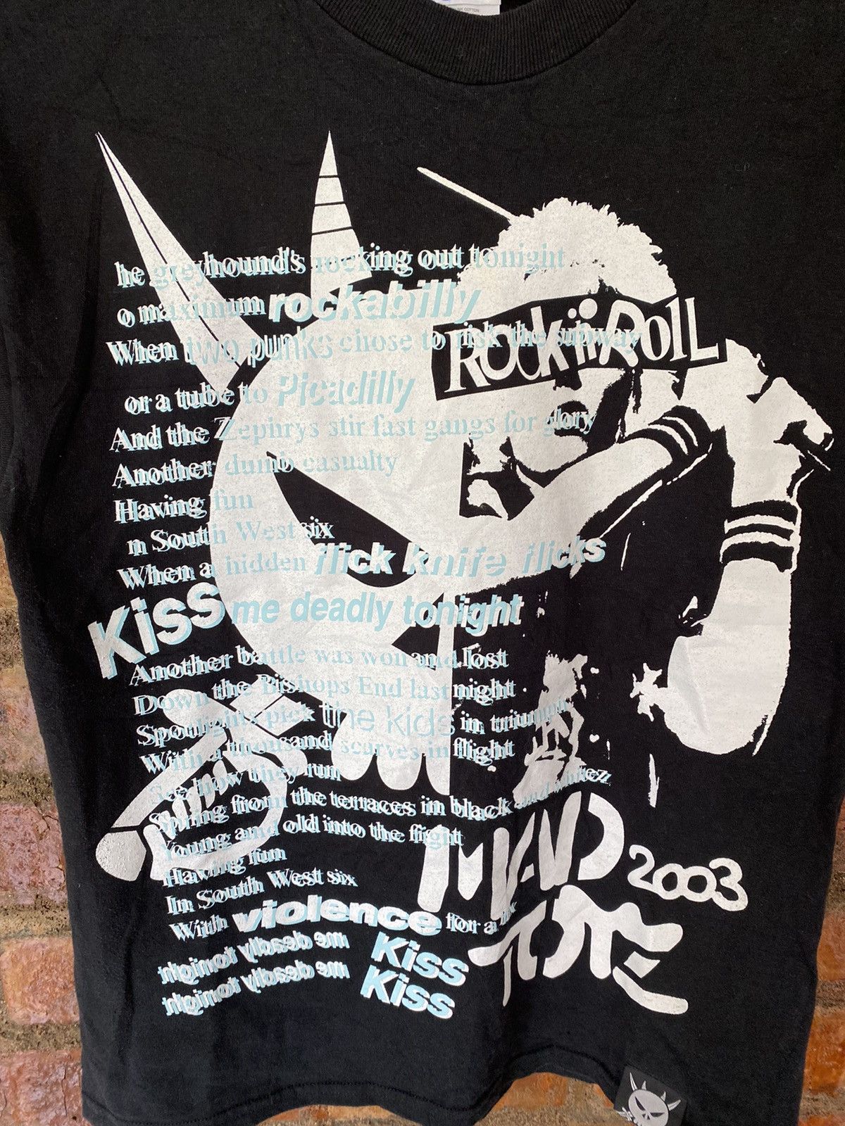 Japanese Brand 2003 mad toyz japan sex skull punk tee Size US S / EU 44-46 / 1 - 4 Thumbnail