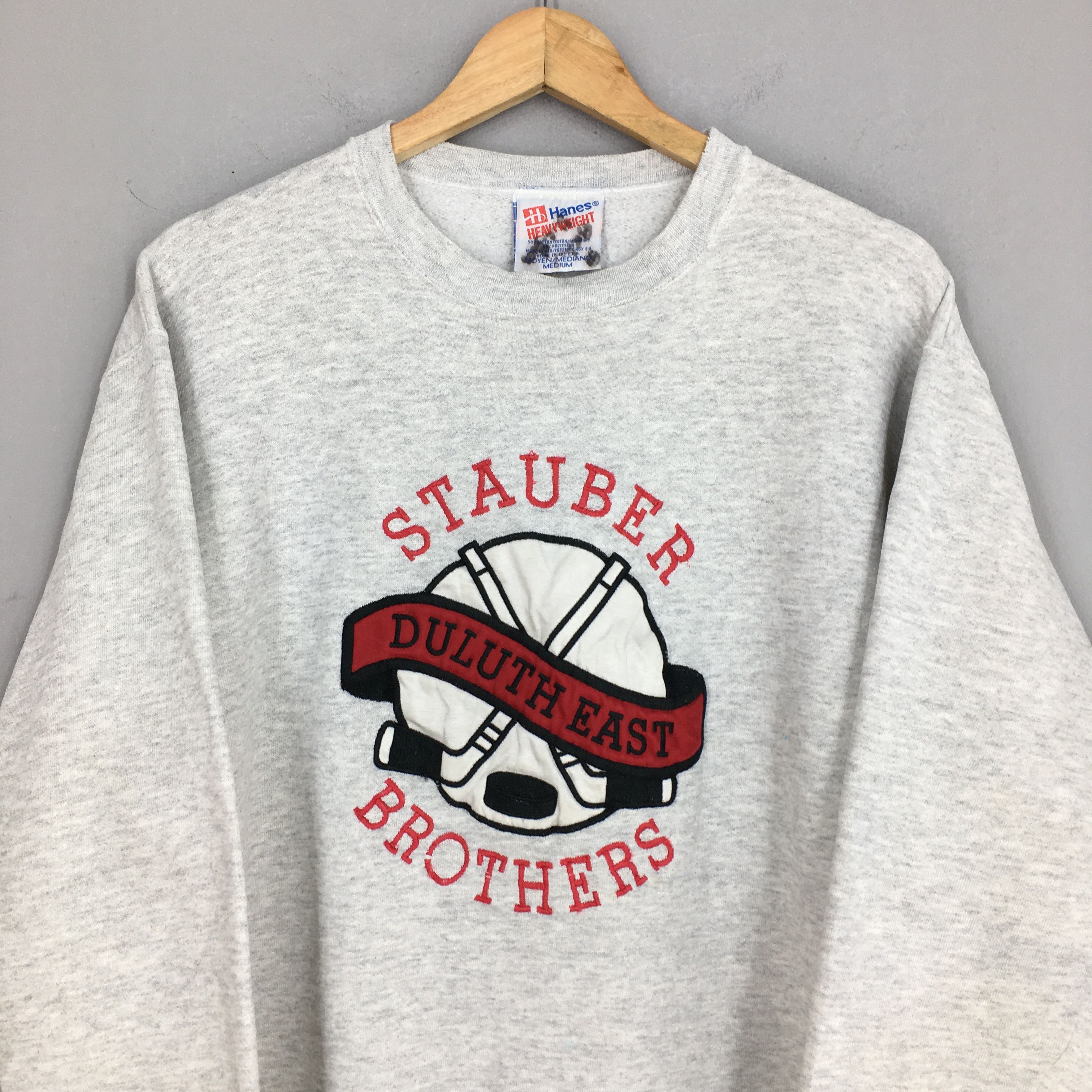 Duluth Trading Company 90s Stauber Duluth East Brother Sweatshirt Size Medium Size US M / EU 48-50 / 2 - 2 Thumbnail