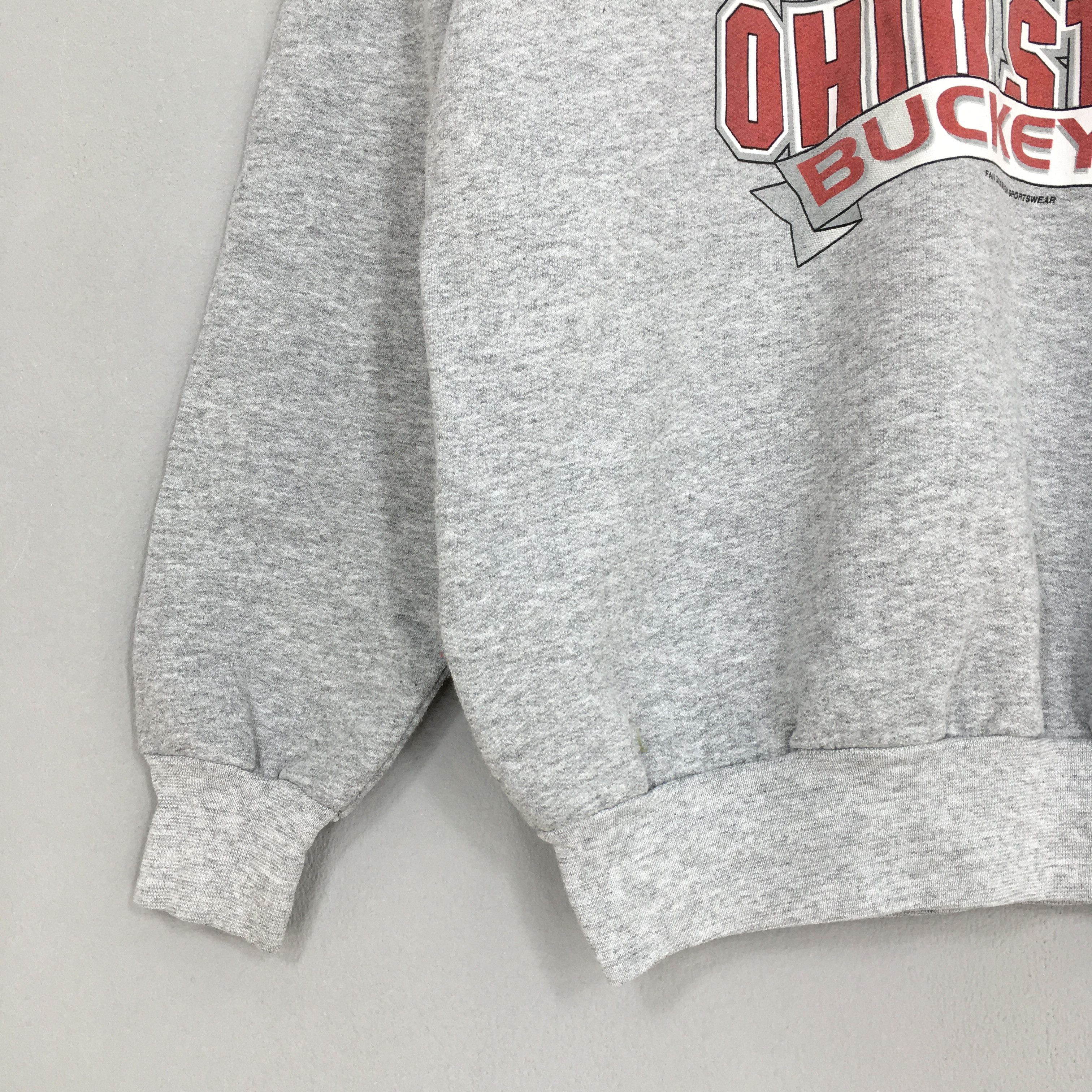 Hanes × NCAA × Vintage Vintage Y2K Ohio State Buckeyes Ncaa Sweatshirt Medium Size US M / EU 48-50 / 2 - 3 Thumbnail