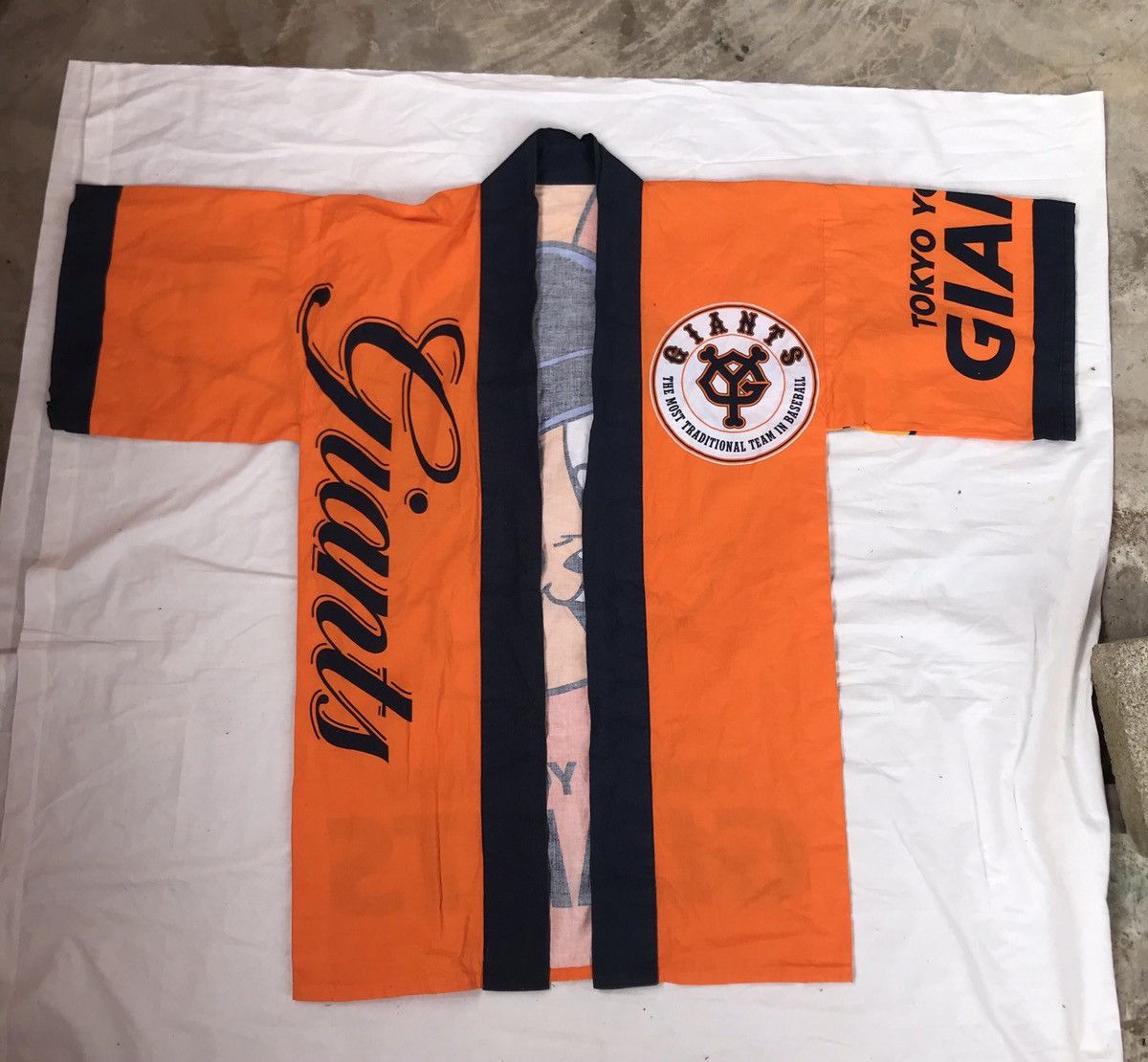 Japanese Brand Vintage Tokyo Yomiuri Giants Kimono Cardigan jacket Size US M / EU 48-50 / 2 - 4 Thumbnail