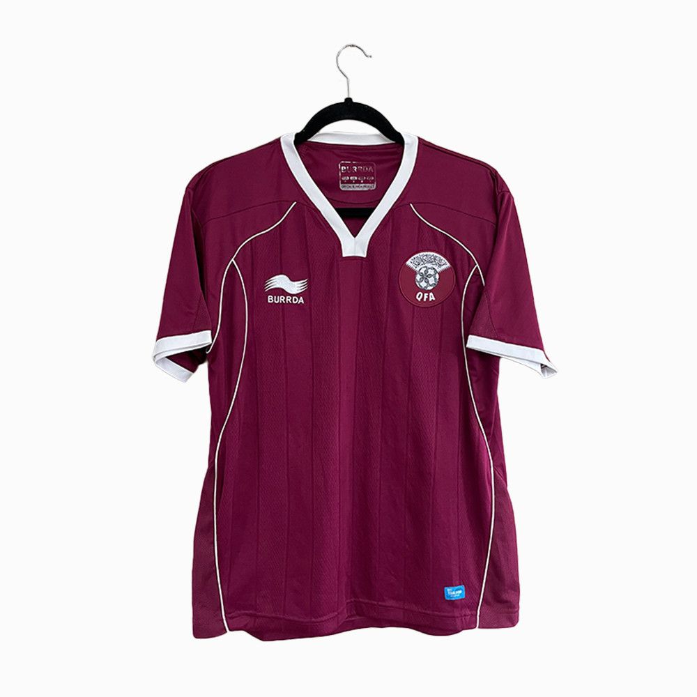 Fifa World Cup Soccer Jersey Streetwear Burrda 2010 Qatar Home