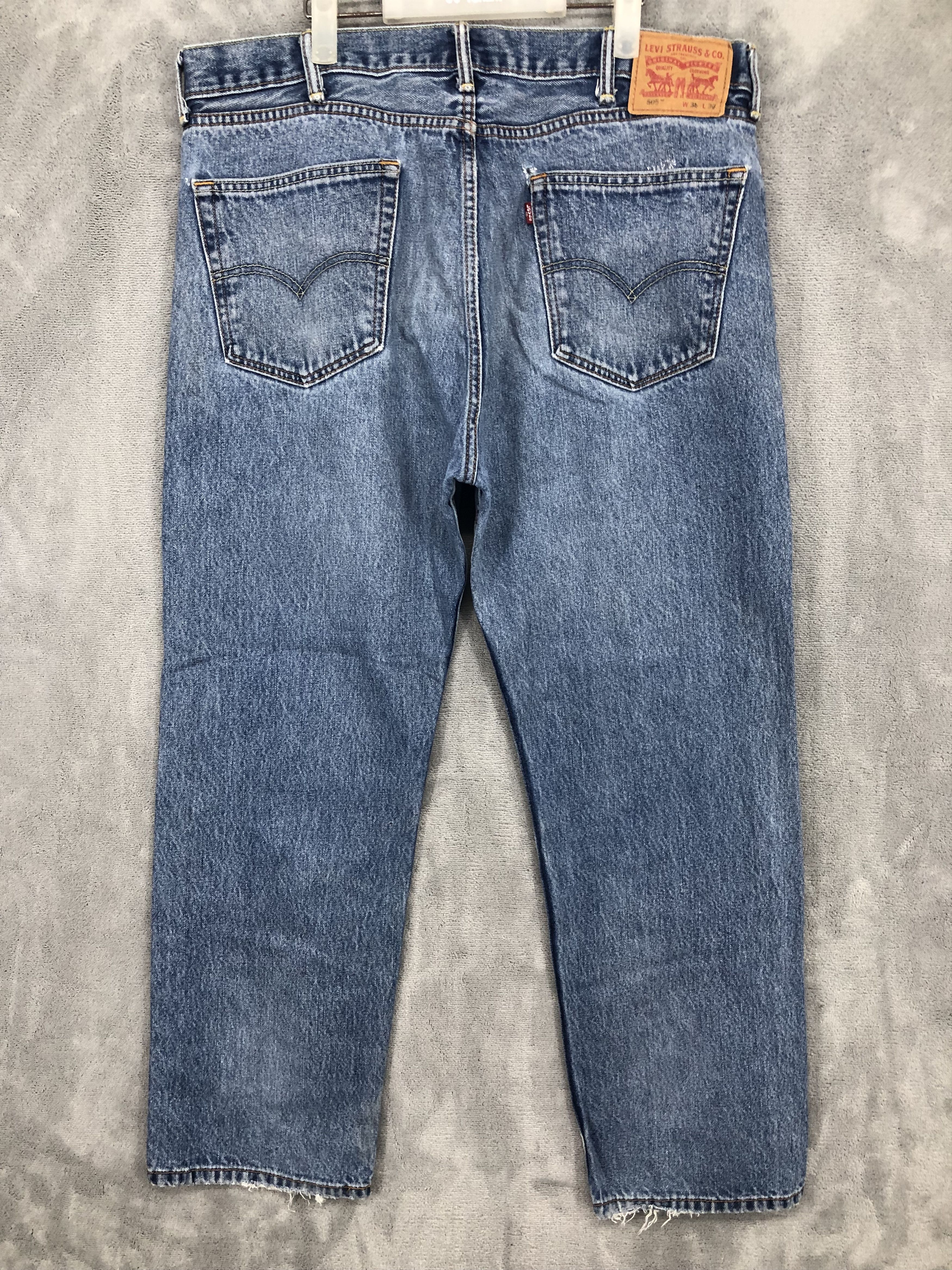 Levi's × Vintage Vintage Levis 505 Denim Jeans Size US 39 - 2 Thumbnail