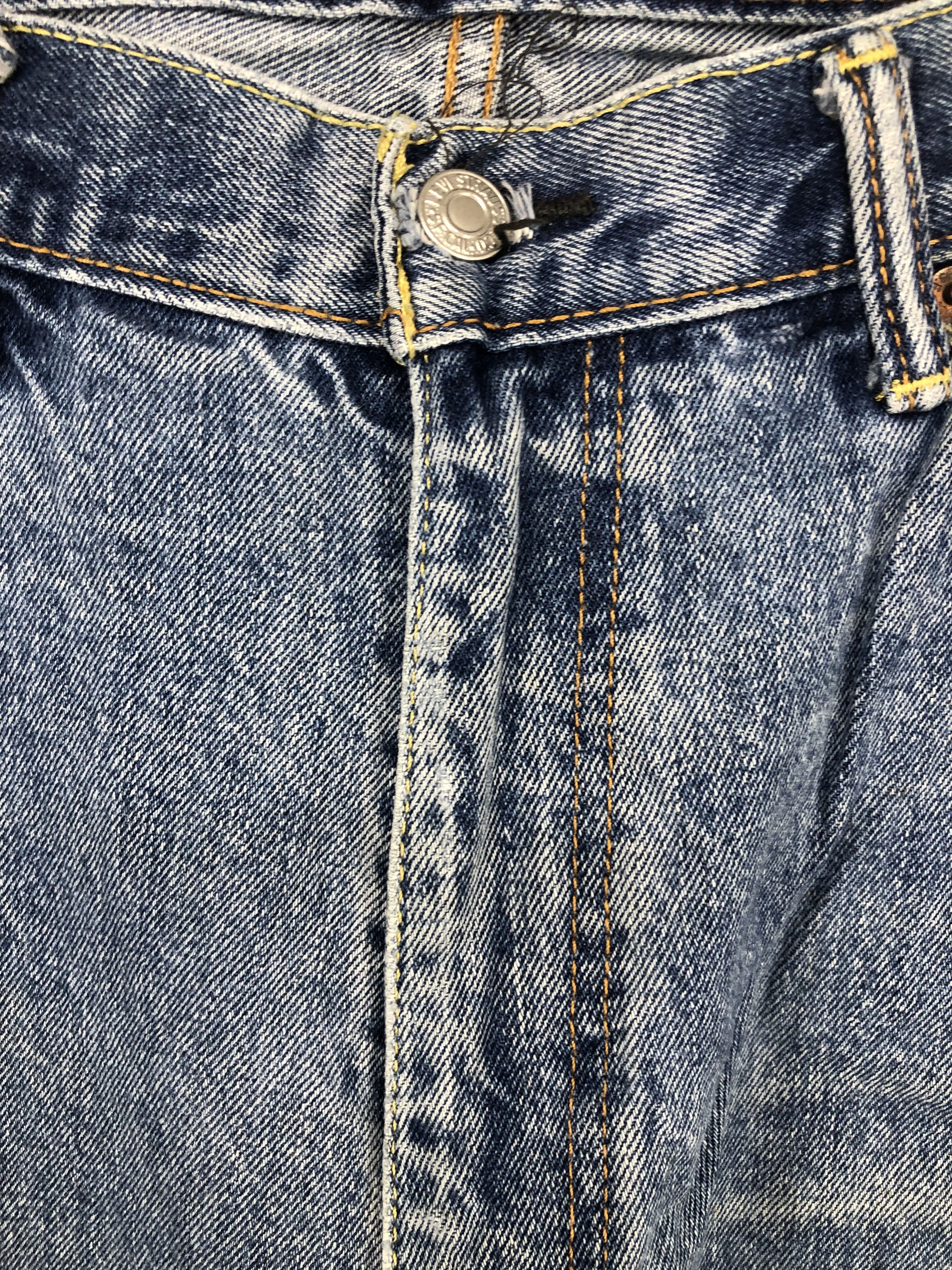 Levi's × Vintage Vintage Levis 505 Denim Jeans Size US 39 - 3 Thumbnail