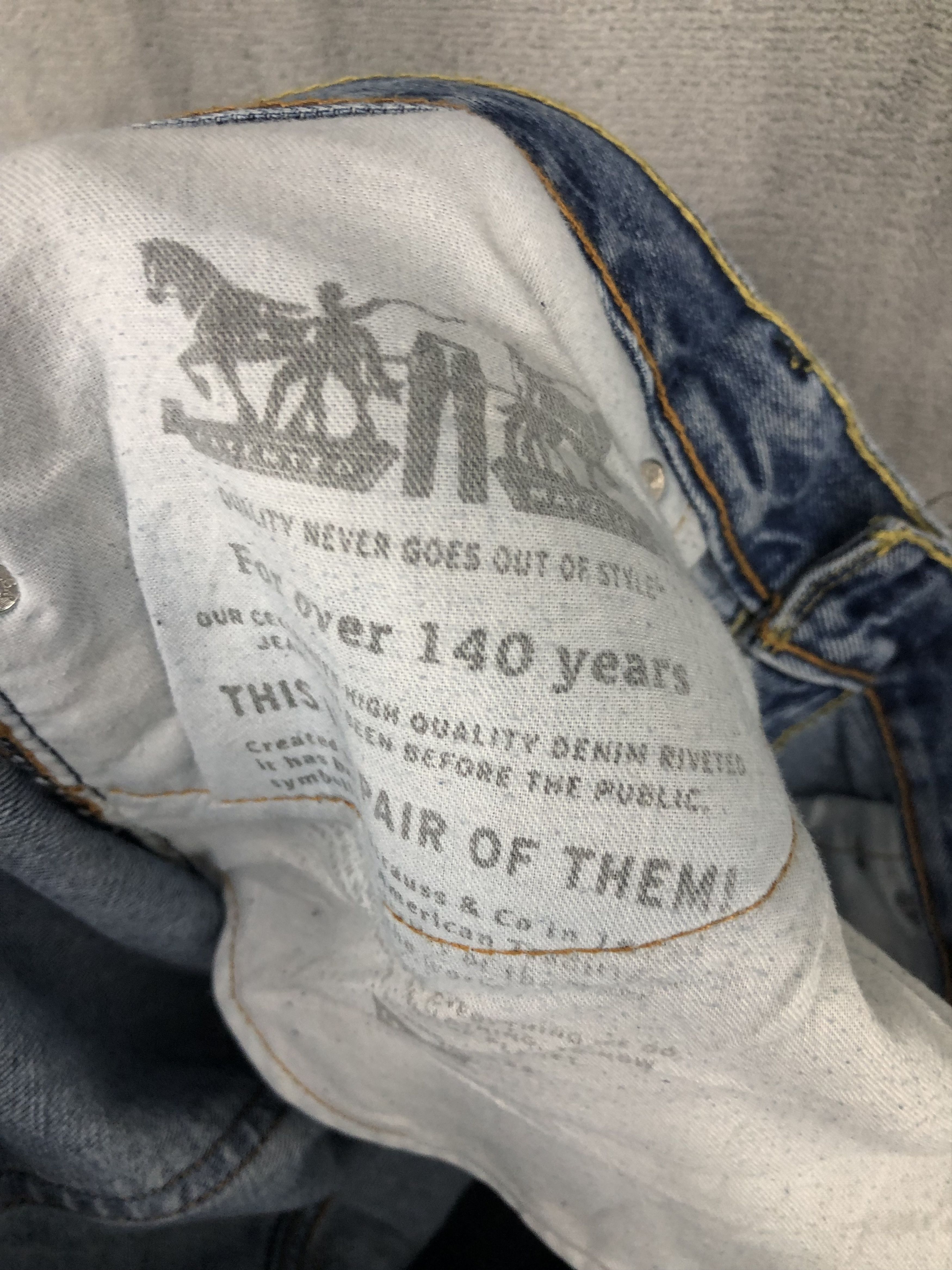 Levi's × Vintage Vintage Levis 505 Denim Jeans Size US 39 - 10 Thumbnail