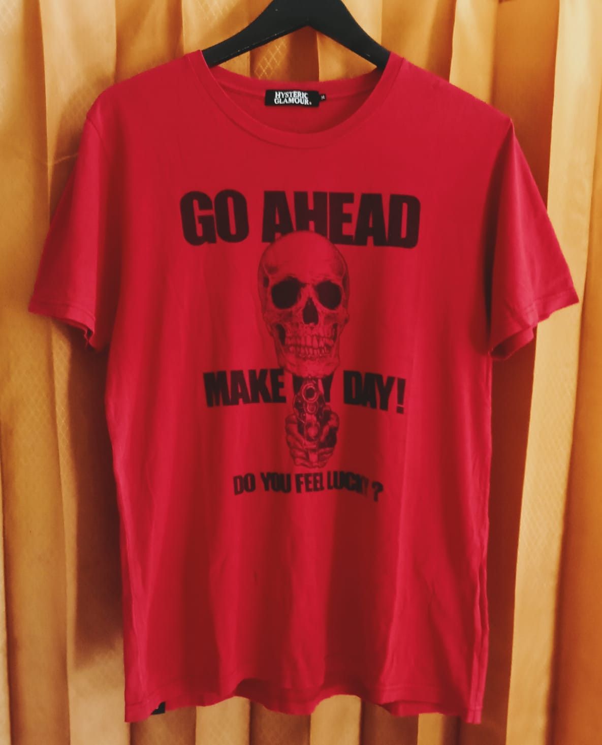 Hysteric Glamour Hysteric Glamour Go Ahead Make My Day T Shirt