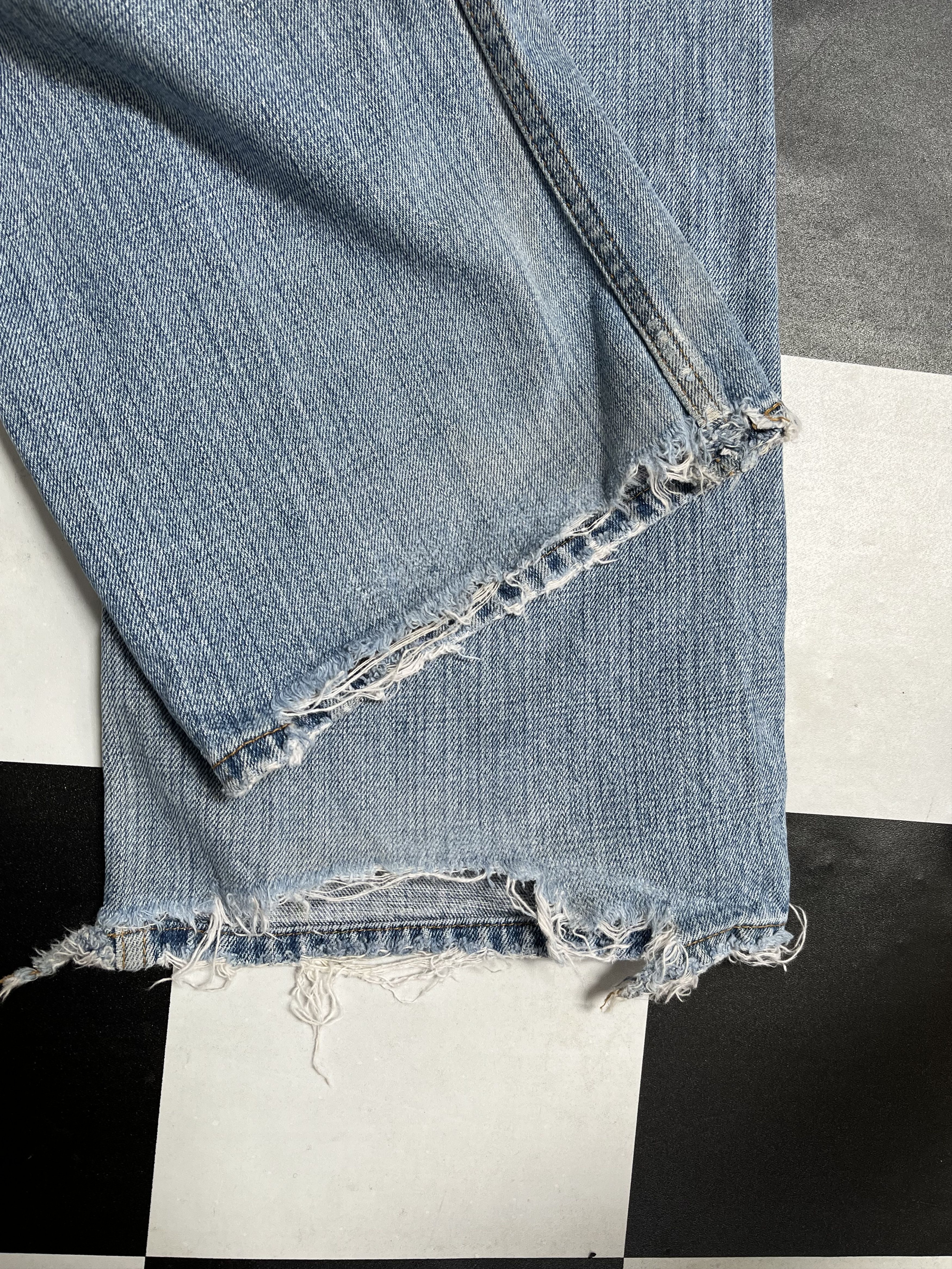 Levi's Vintage Levis 527 Low bootcut Distressed Jeans L228 Size US 36 / EU 52 - 11 Thumbnail