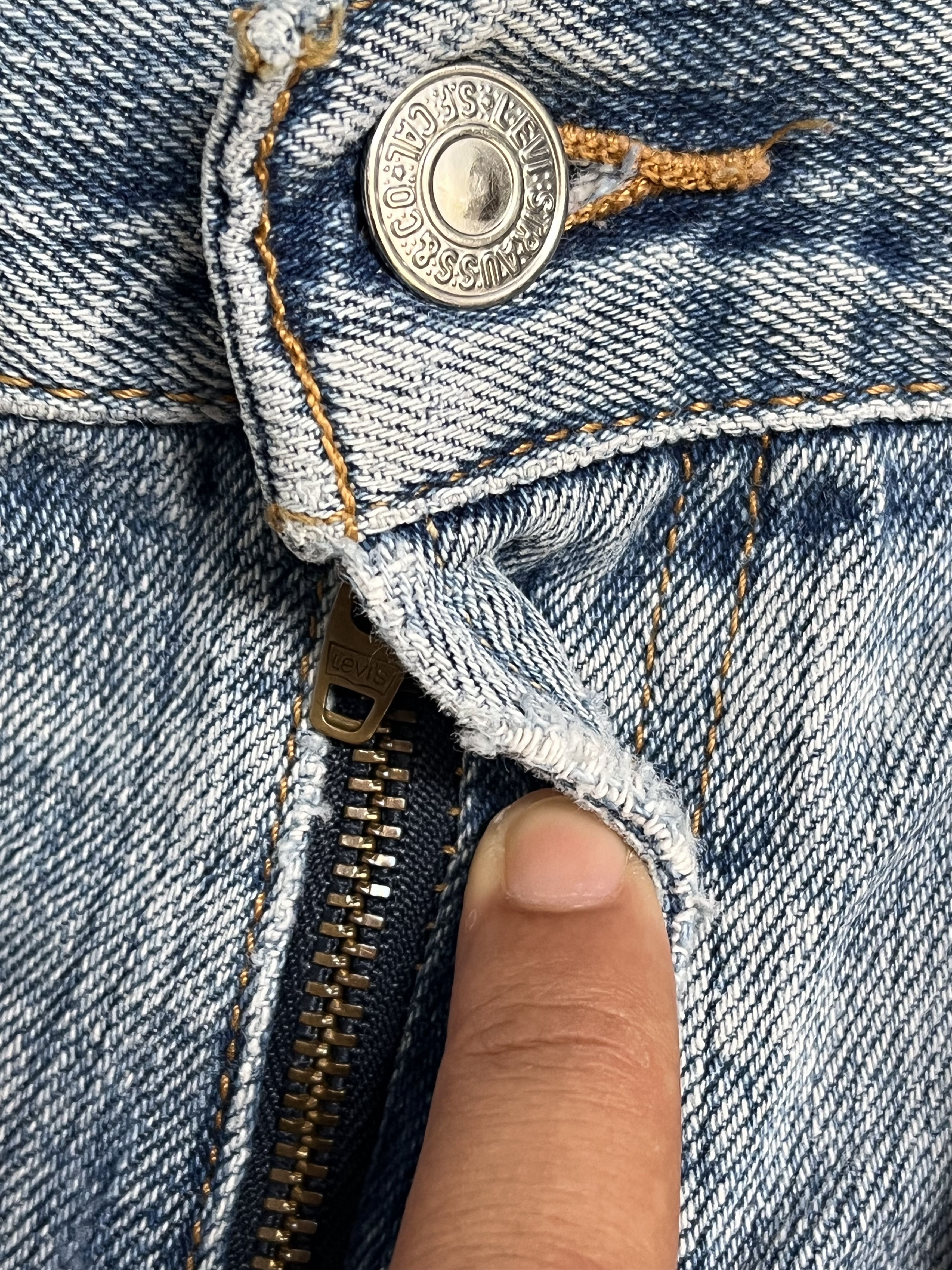 Levi's Vintage Levis 527 Low bootcut Distressed Jeans L228 Size US 36 / EU 52 - 5 Thumbnail