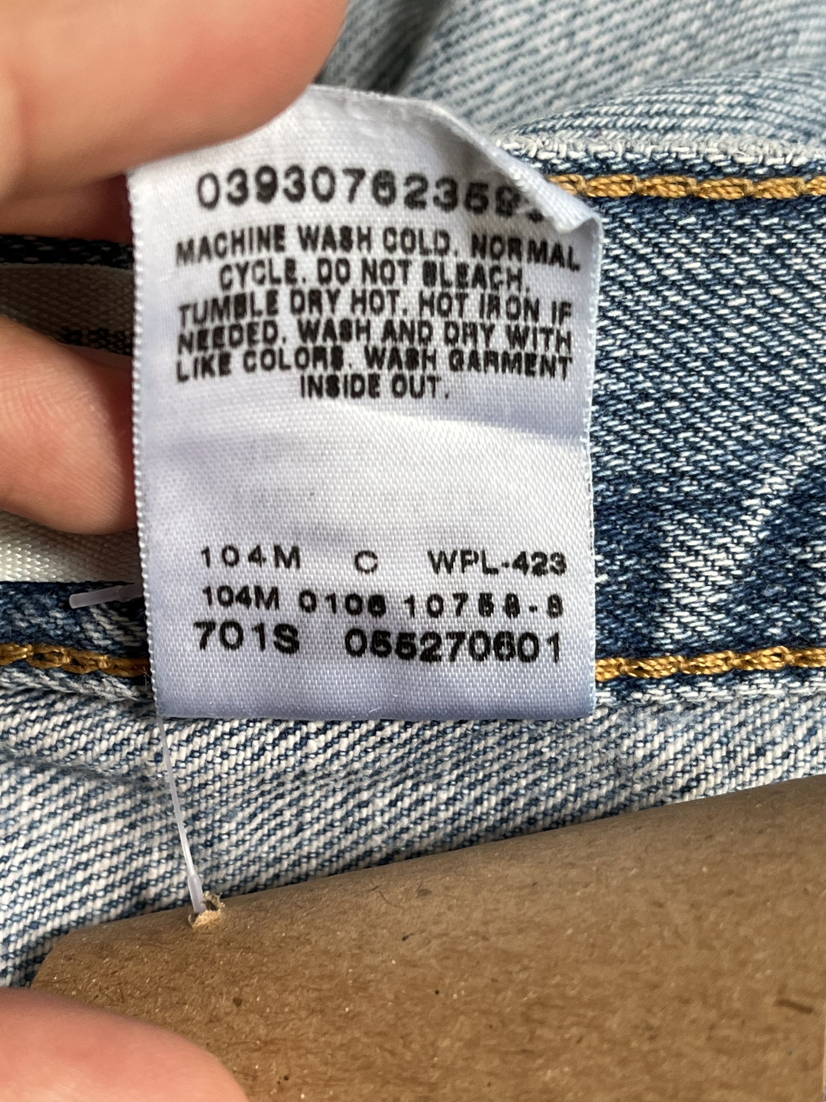 Levi's Vintage Levis 527 Low bootcut Distressed Jeans L228 Size US 36 / EU 52 - 14 Thumbnail