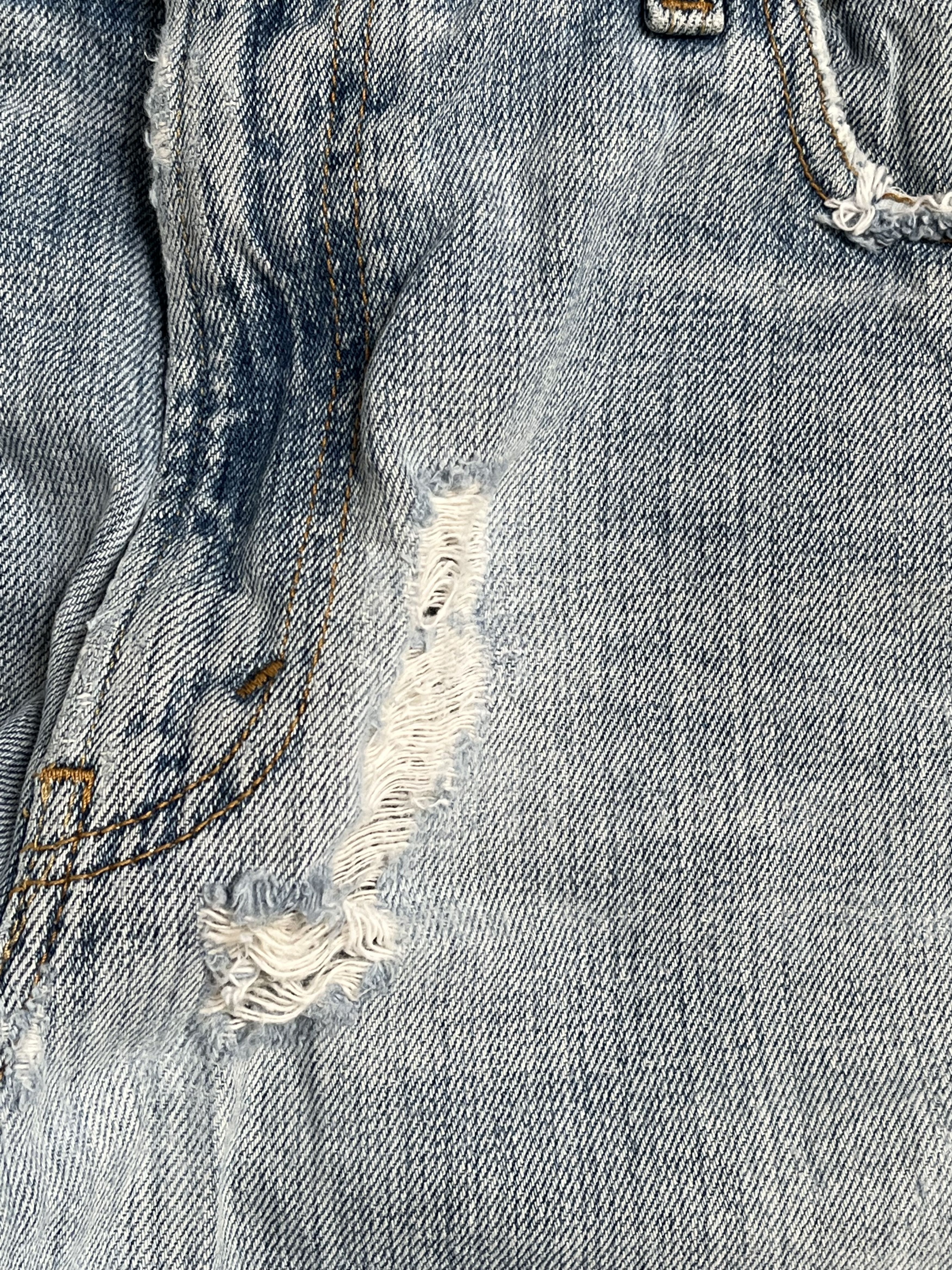 Levi's Vintage Levis 527 Low bootcut Distressed Jeans L228 Size US 36 / EU 52 - 12 Thumbnail