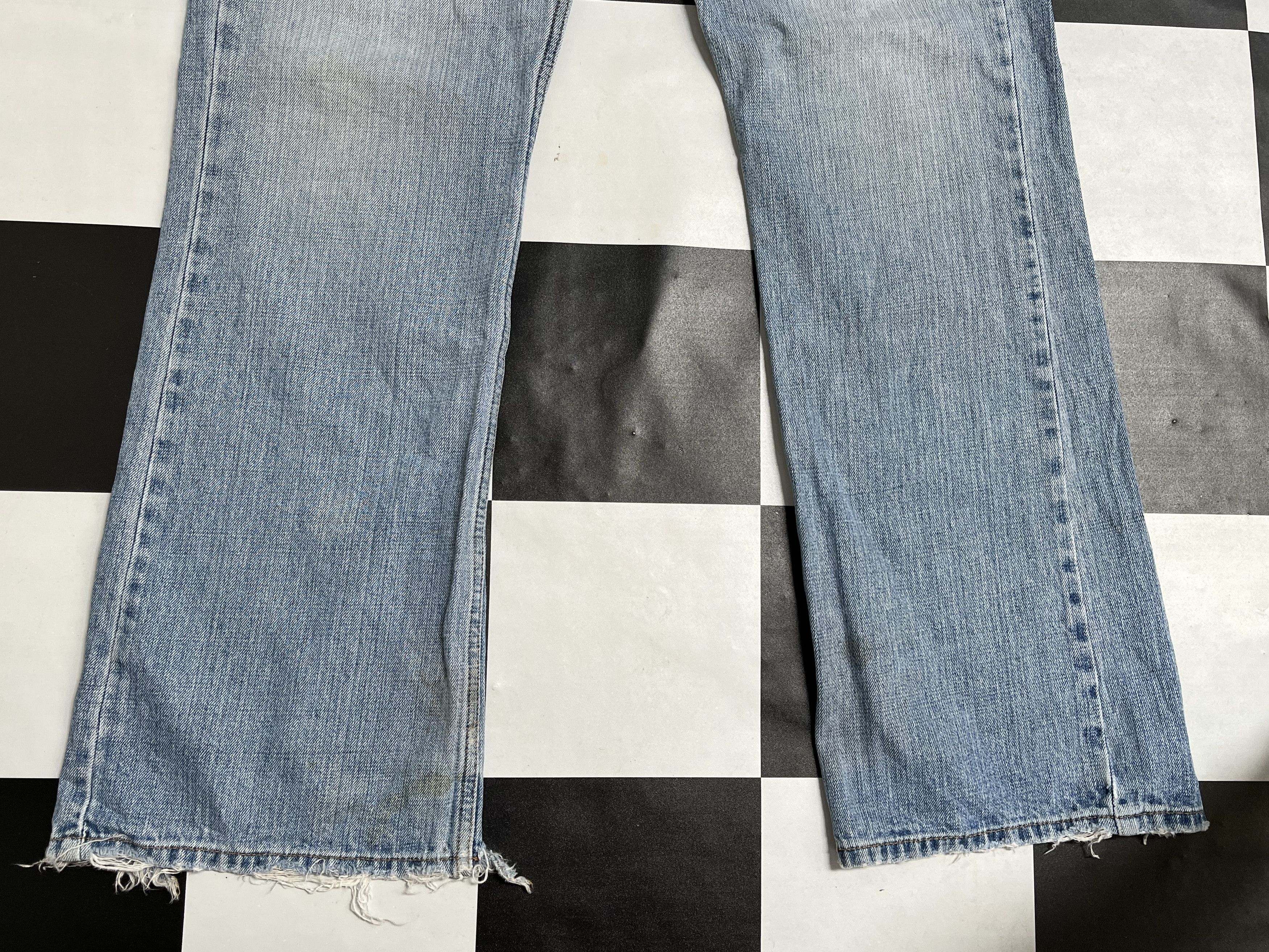 Levi's Vintage Levis 527 Low bootcut Distressed Jeans L228 Size US 36 / EU 52 - 4 Thumbnail