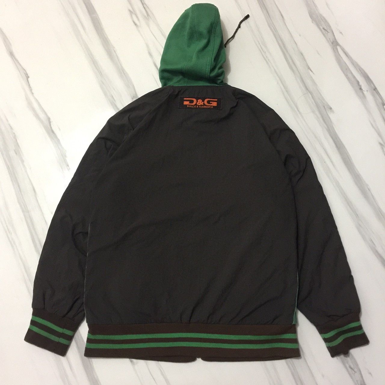 Dolce & Gabbana dolce & gabbana mix fabric suede leather hooded jacket Size US M / EU 48-50 / 2 - 10 Thumbnail
