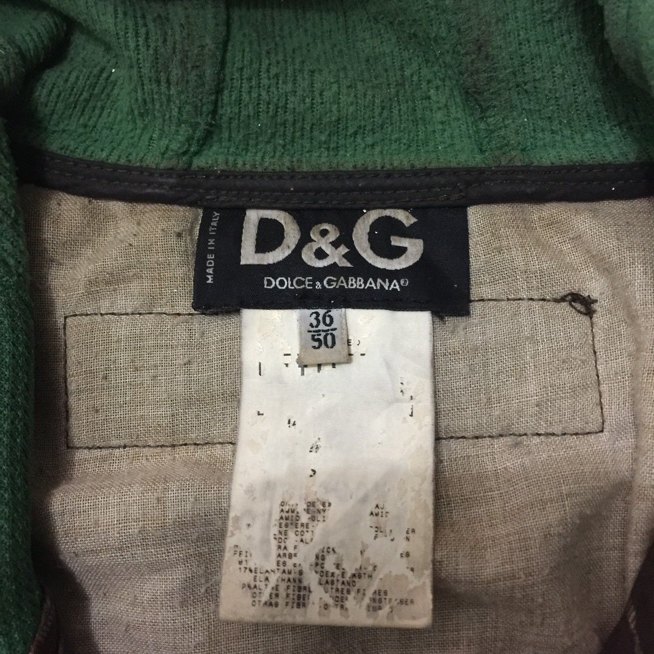 Dolce & Gabbana dolce & gabbana mix fabric suede leather hooded jacket Size US M / EU 48-50 / 2 - 2 Thumbnail