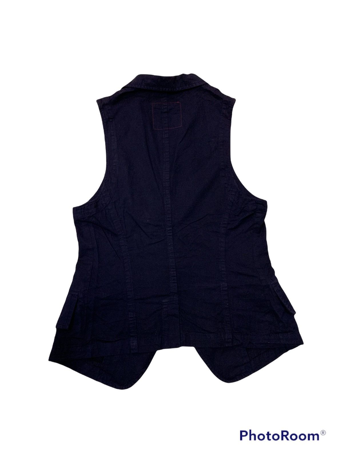 Yohji Yamamoto Y'S BY YOHJI YAMAMOTO UNIQUE VEST Size 38S - 2 Thumbnail