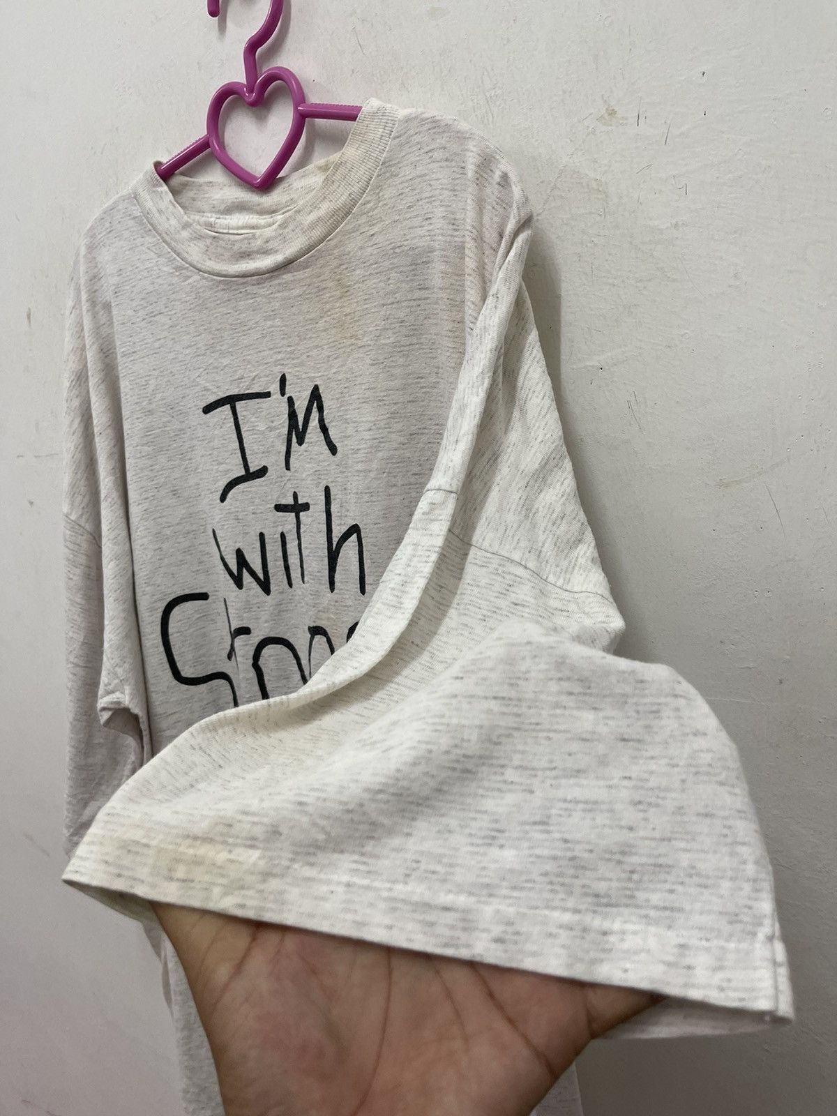Rap Tees Rare Vintage I’M WITH STOOPID Wording Tee Size US XXL / EU 58 / 5 - 3 Thumbnail