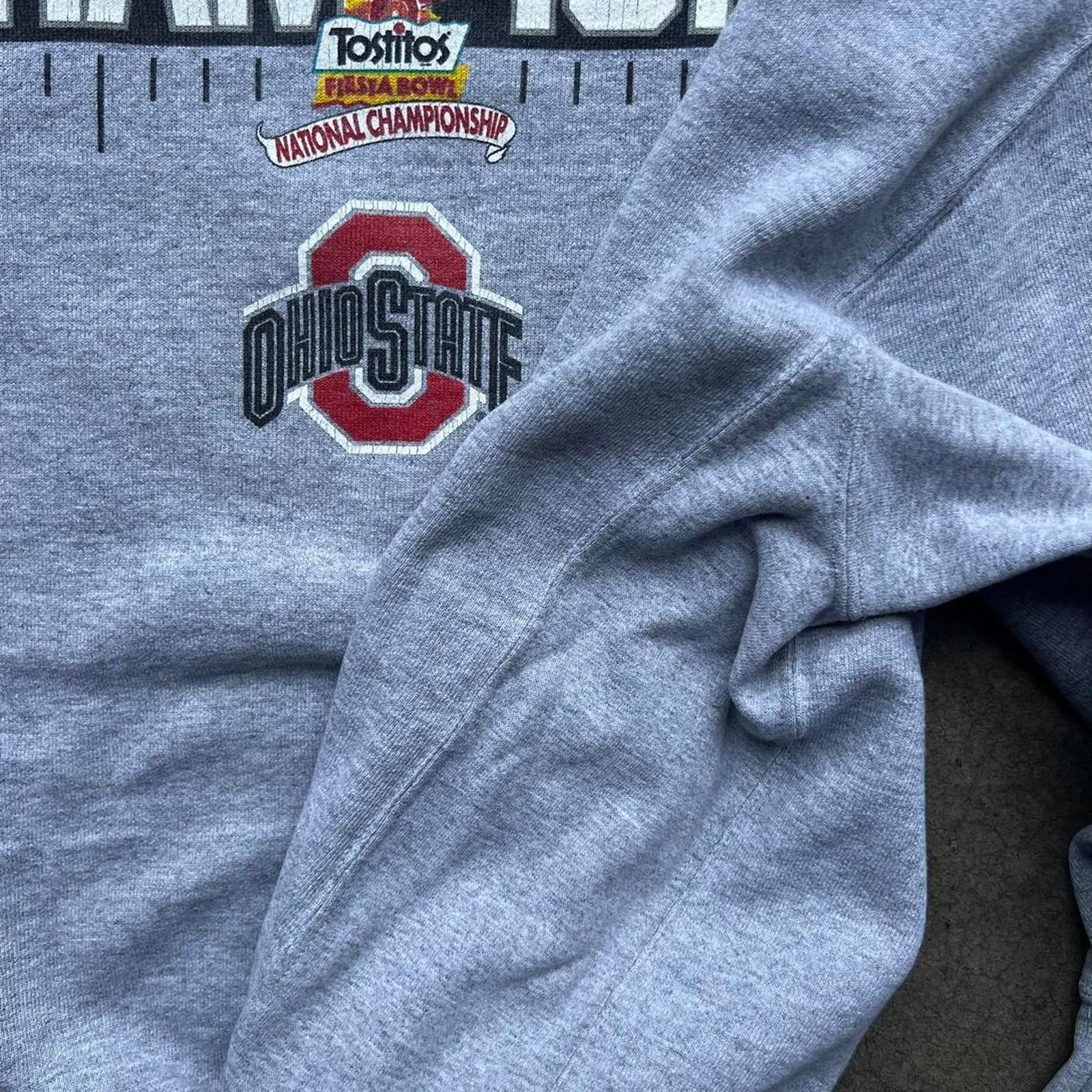 Vintage Vintage Nike Ohio State National Champions Sweatshirt Size US M / EU 48-50 / 2 - 8 Thumbnail