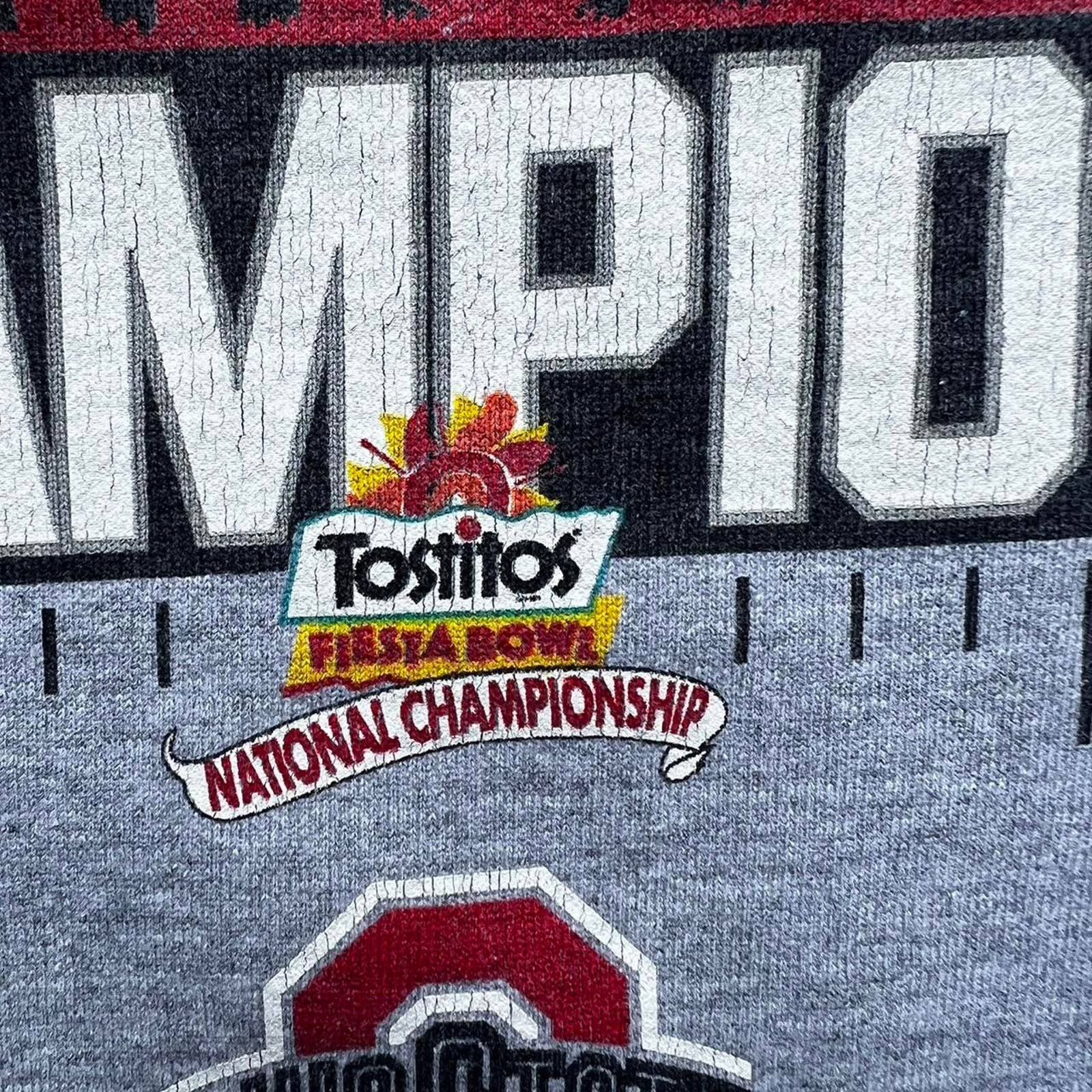 Vintage Vintage Nike Ohio State National Champions Sweatshirt Size US M / EU 48-50 / 2 - 3 Thumbnail