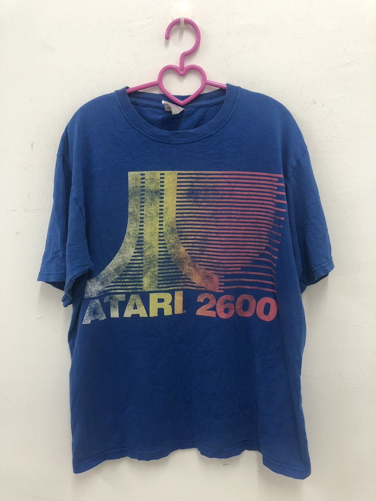 Vintage Rare Vintage ATARI 2600 Spell Out Big Logo Shirt Size US M / EU 48-50 / 2 - 1 Thumbnail