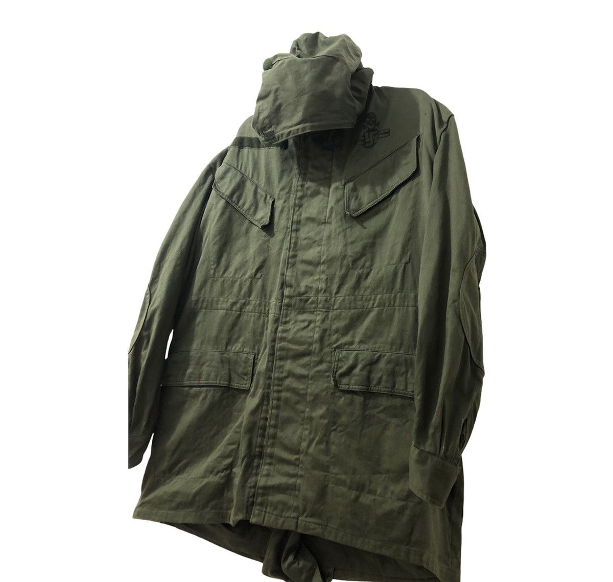 Vintage Army Nazi Vintage Belgian Seyntex 1982s Size US L / EU 52-54 / 3 - 3 Thumbnail