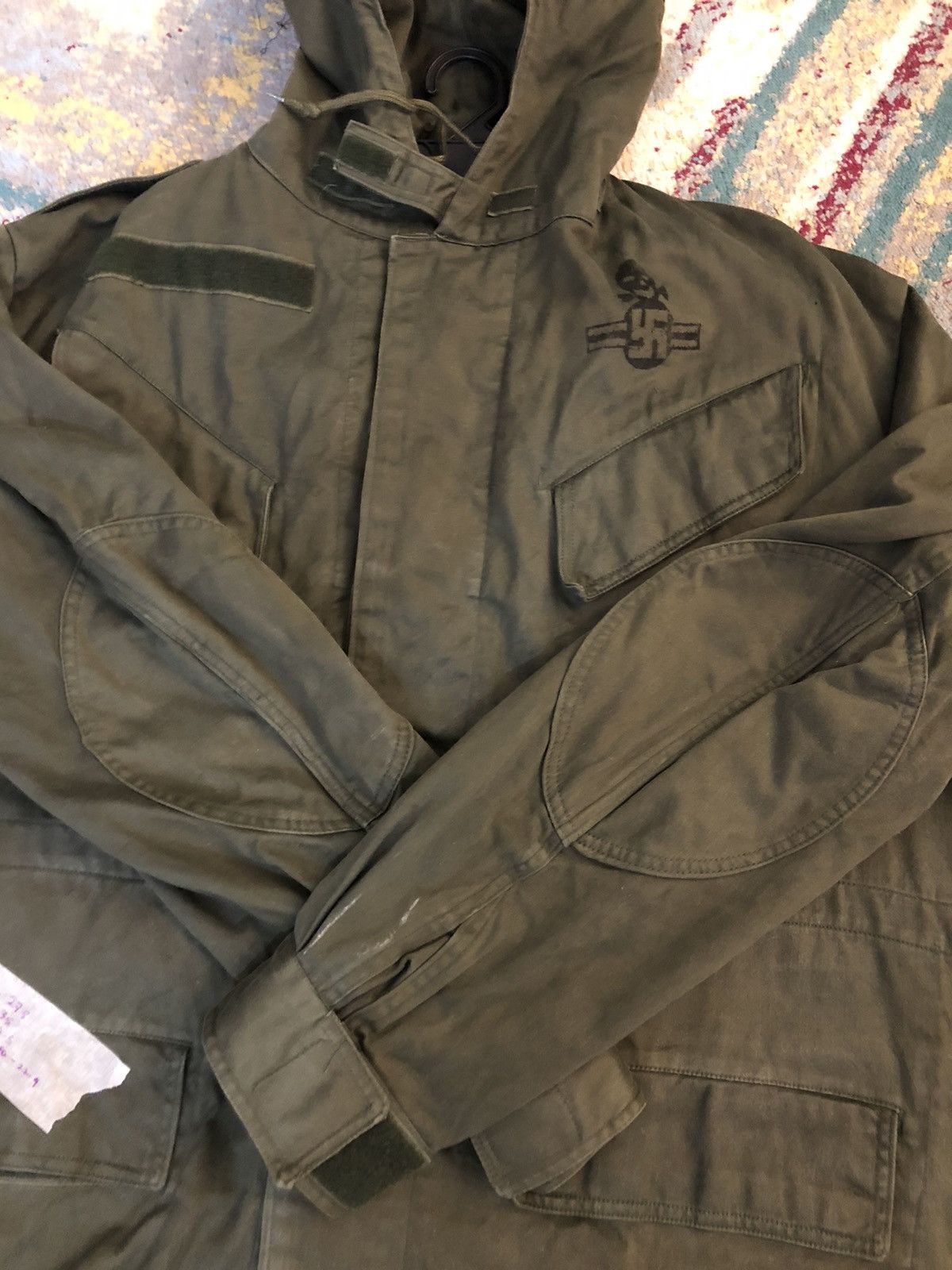 Vintage Army Nazi Vintage Belgian Seyntex 1982s Size US L / EU 52-54 / 3 - 10 Thumbnail