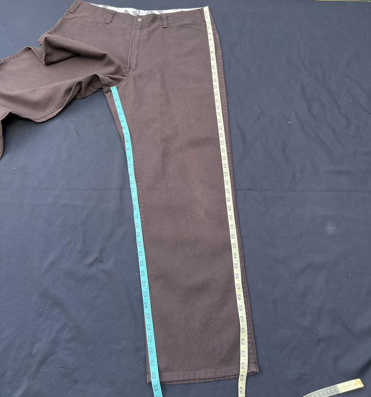 Ben Davis Vintage 90s Ben Davis Brown Chinos Work Trouser Pant Size US 38 / EU 54 - 17 Thumbnail