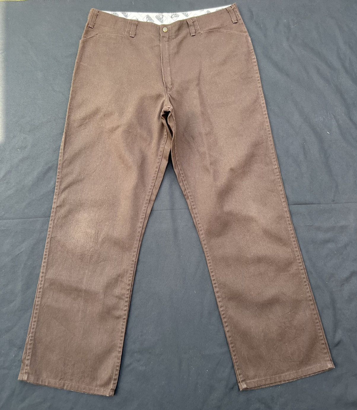 Ben Davis Vintage 90s Ben Davis Brown Chinos Work Trouser Pant Size US 38 / EU 54 - 14 Thumbnail