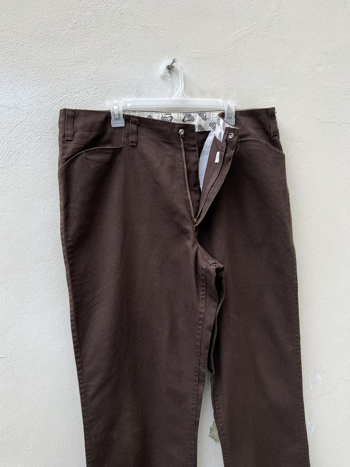 Ben Davis Vintage 90s Ben Davis Brown Chinos Work Trouser Pant Size US 38 / EU 54 - 3 Thumbnail