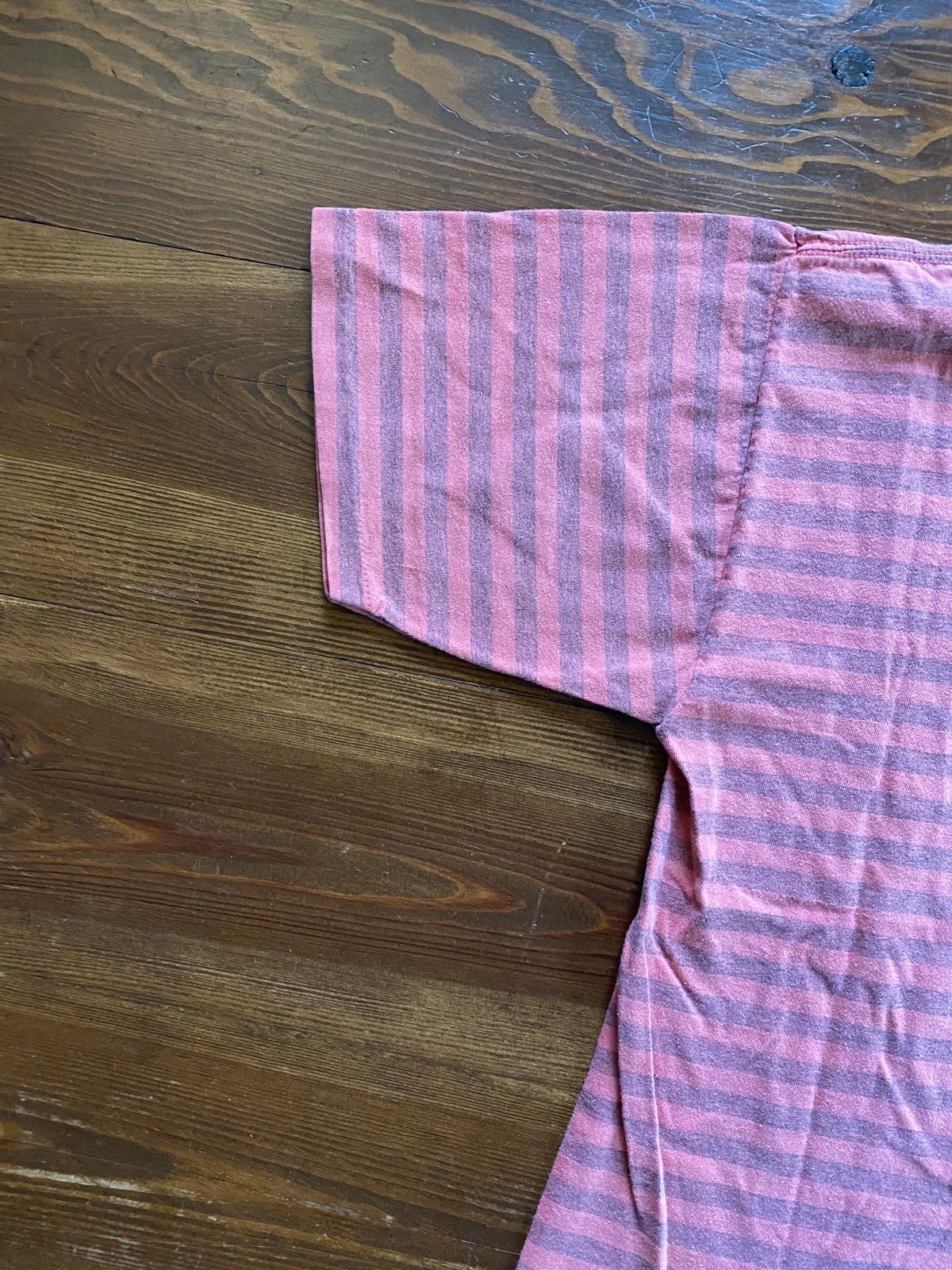 Vintage 80’s Lightning Bolt Single Stitch Striped Tee
