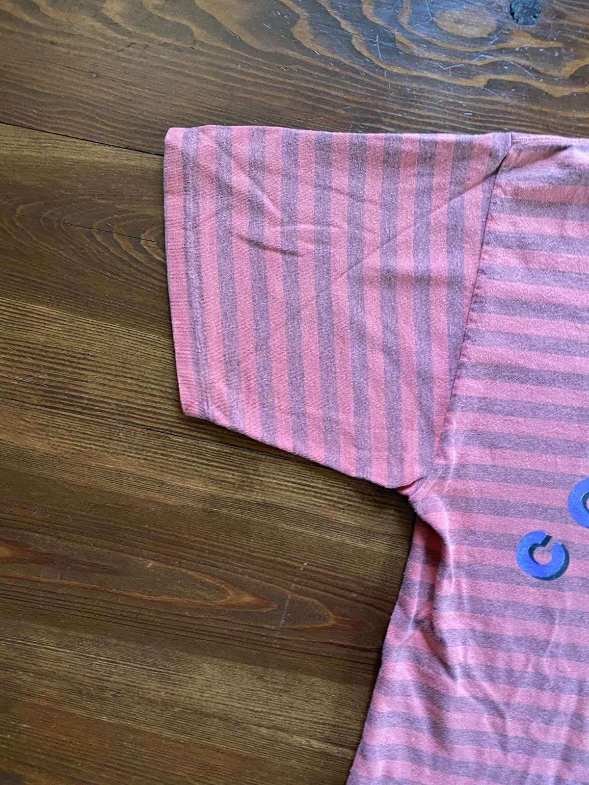 Vintage 80’s Lightning Bolt Single Stitch Striped Tee