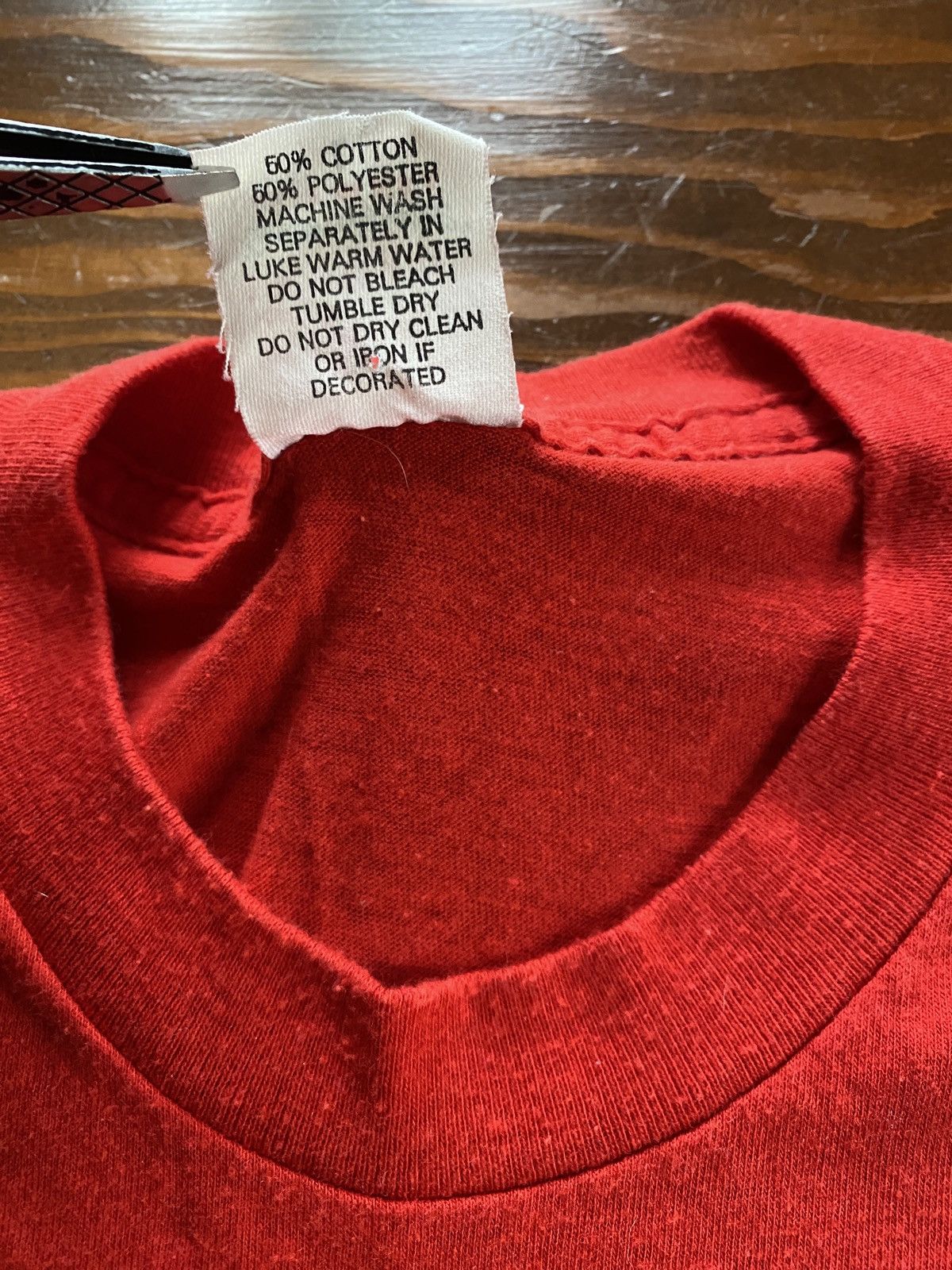 Vintage Vintage 80’s New Jersey Tech Single Stitch Tee Size US M / EU 48-50 / 2 - 13 Thumbnail