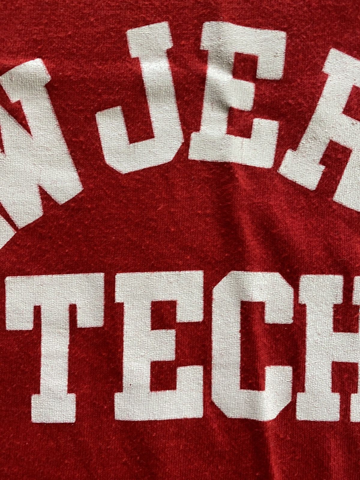 Vintage Vintage 80’s New Jersey Tech Single Stitch Tee Size US M / EU 48-50 / 2 - 3 Thumbnail