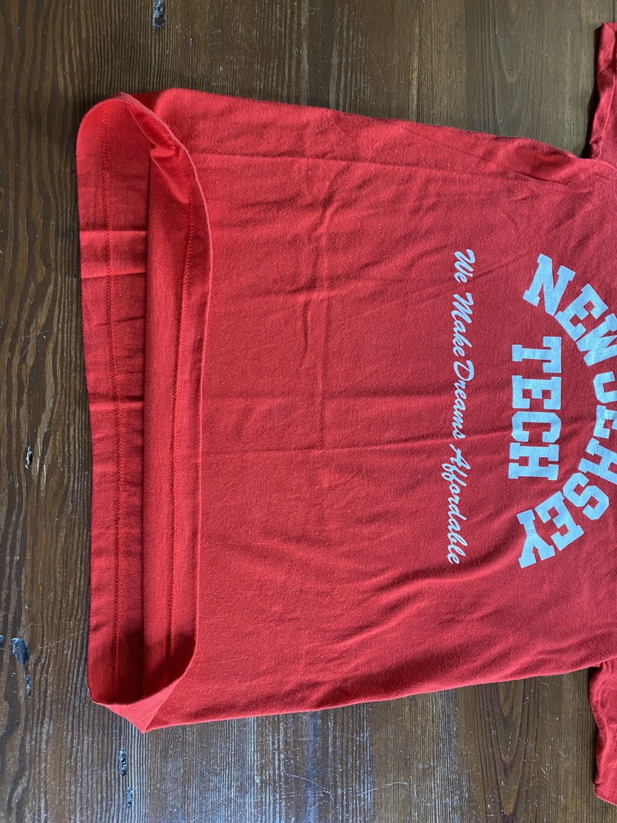 Vintage Vintage 80’s New Jersey Tech Single Stitch Tee Size US M / EU 48-50 / 2 - 8 Thumbnail